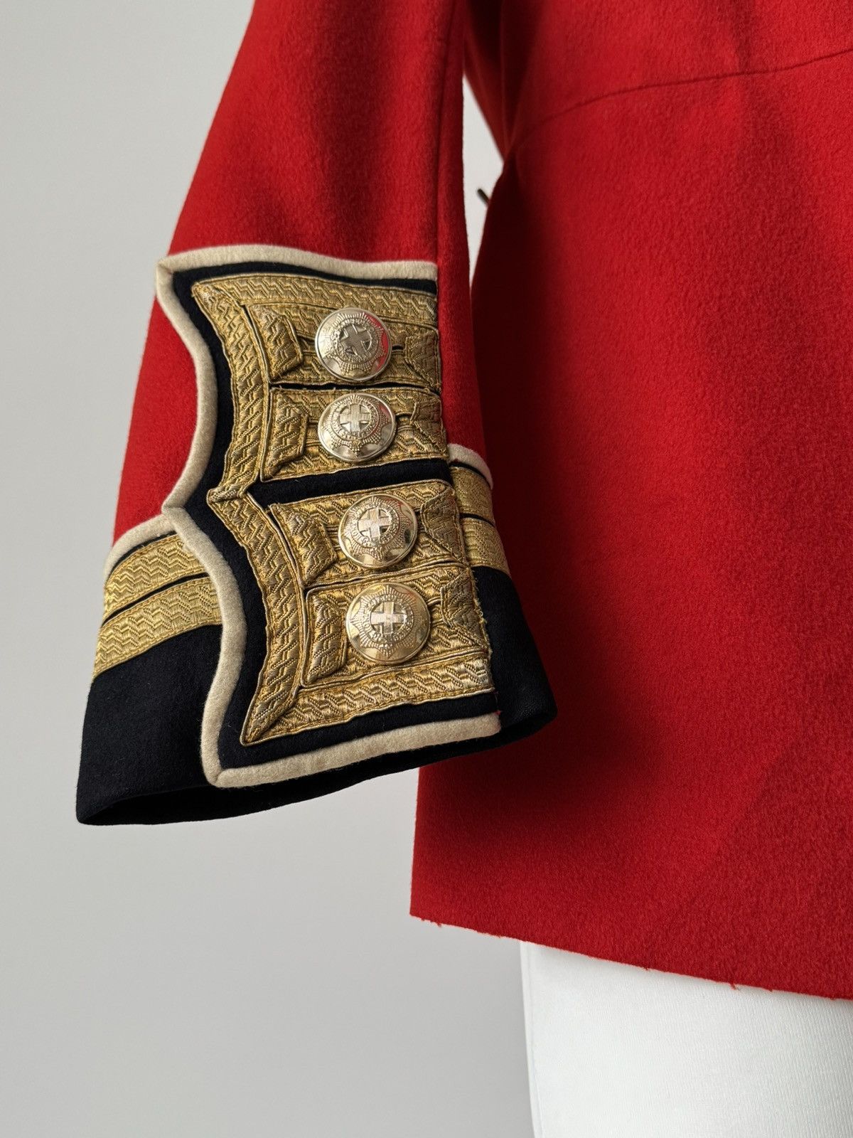 Other ≈1950s Vintage British Coldstream Guards Uniform Tunic Size US M / EU 48-50 / 2 - 6 Thumbnail