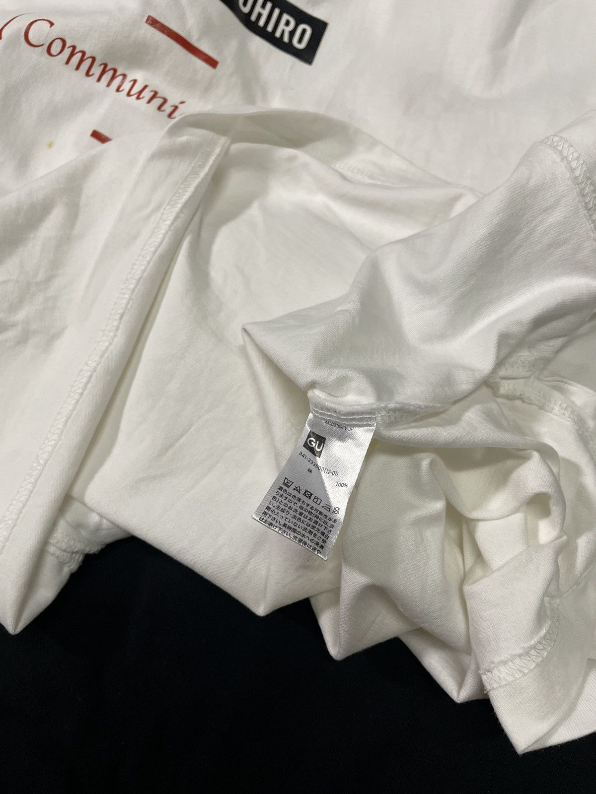 Maison MIHARA YASUHIRO MAISON MIHARA YASUHIRO x Gu Communications Baggy Tee Shirt Size US L / EU 52-54 / 3 - 8 Thumbnail