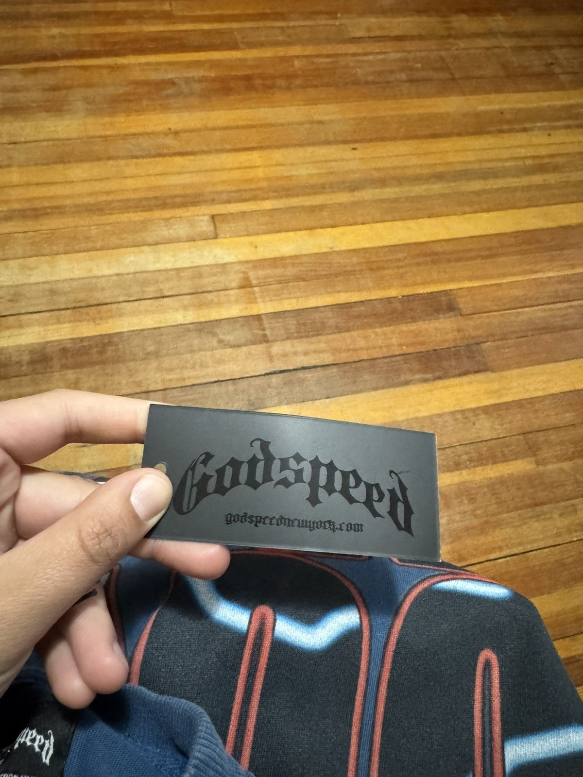Godspeed Godspeed Pit Stop blue long sleeve Size US XS / EU 42 / 0 - 4 Thumbnail