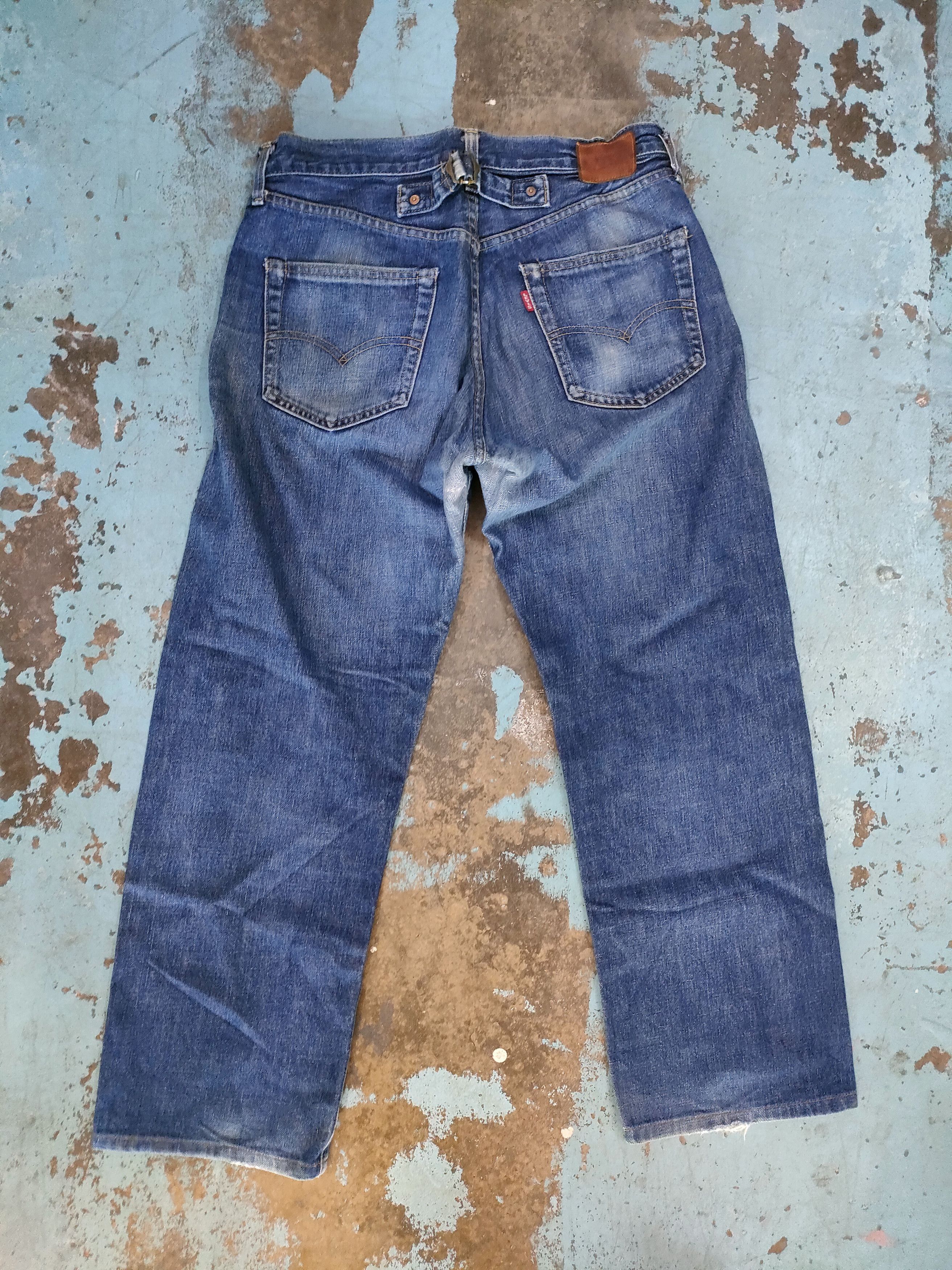 If Six Was Nine × Levi's Vintage Clothing × Vintage Levi's 702 Big E Bucleback Selvedge Jeans Size US 32 / EU 48 - 2 Thumbnail