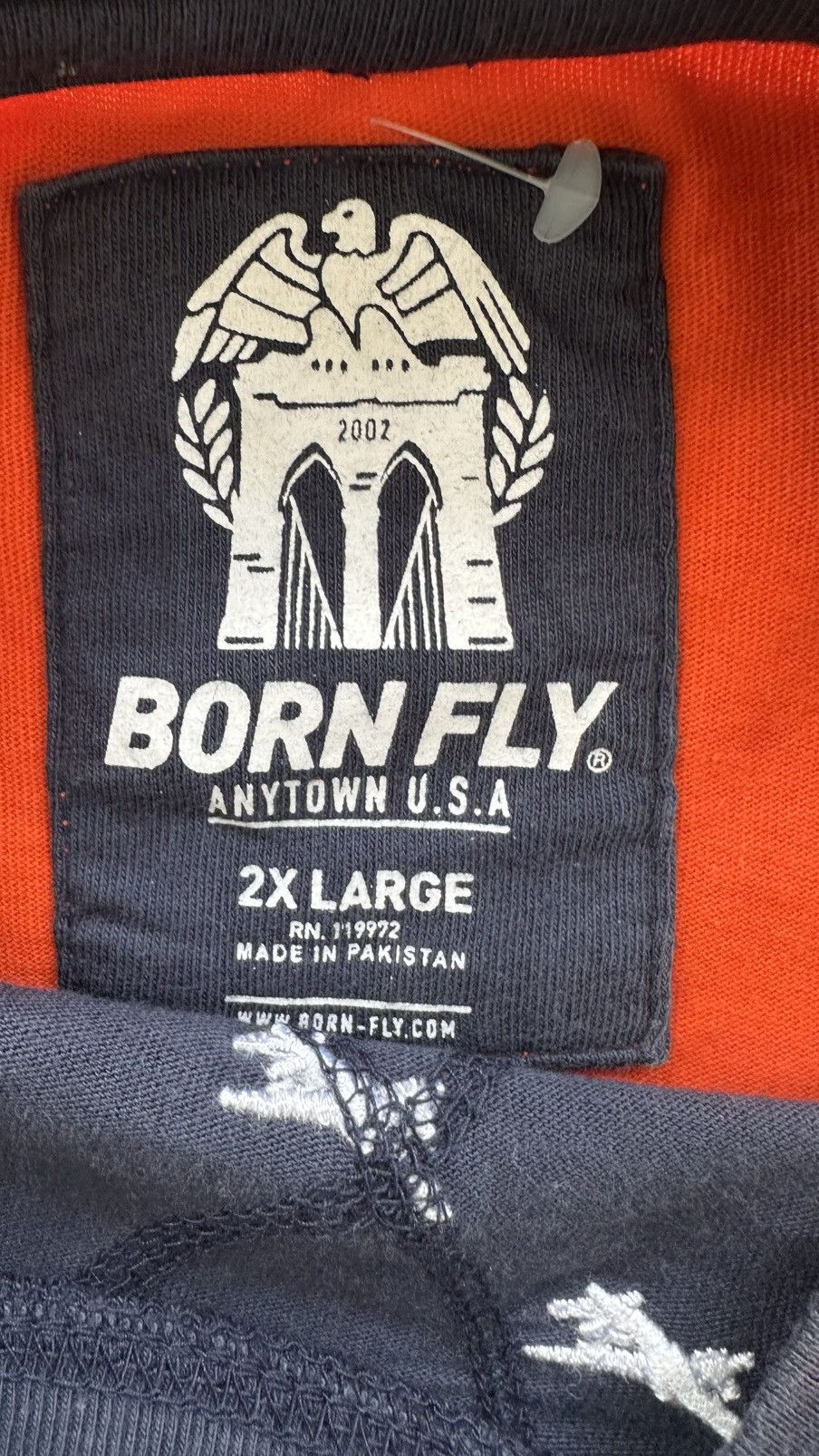 Born Fly BORN FLY OVERSIZE OVERPRINT TEE Size US XL / EU 56 / 4 - 3 Thumbnail