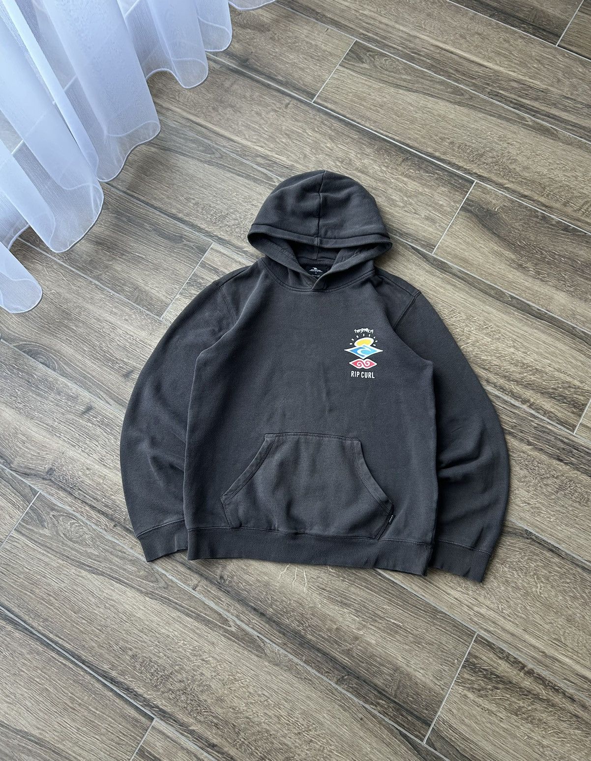Rip Curl × Vintage Rip curl big logo y2k hoodies rare mens Size US S / EU 44-46 / 1 - 2 Thumbnail