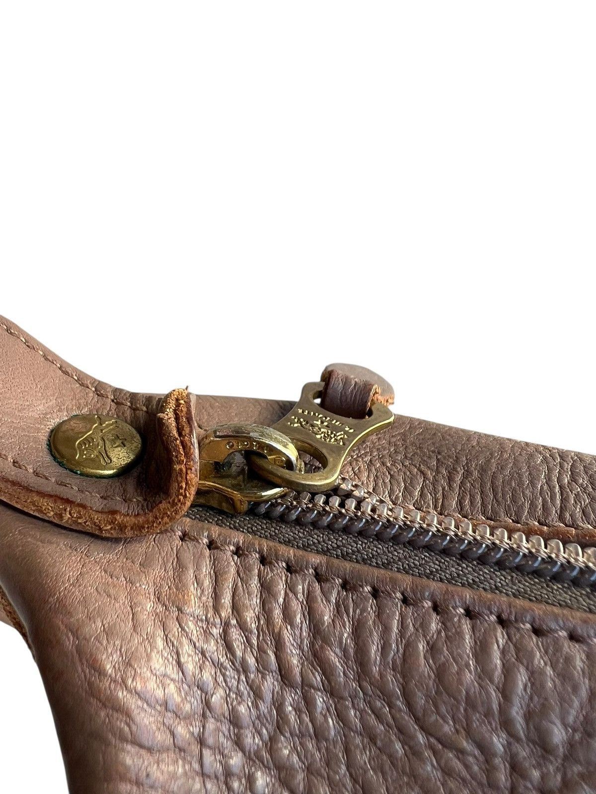 Il Bisonte Vintage il Bisonte Made in Italy Patina Leather Bag Size ONE SIZE - 19 Thumbnail