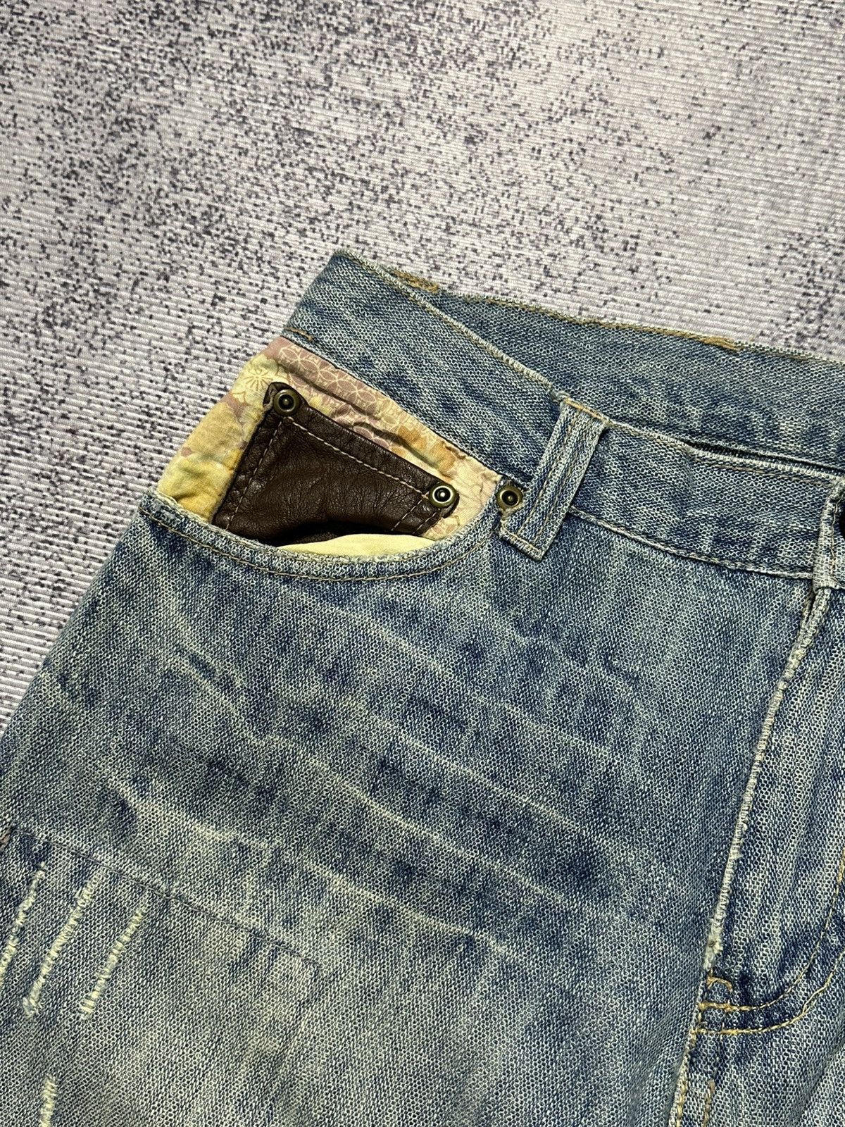 Kapital Vintage Kapital Patchwork Denim Japanese Brand Size US 32 / EU 48 - 9 Thumbnail