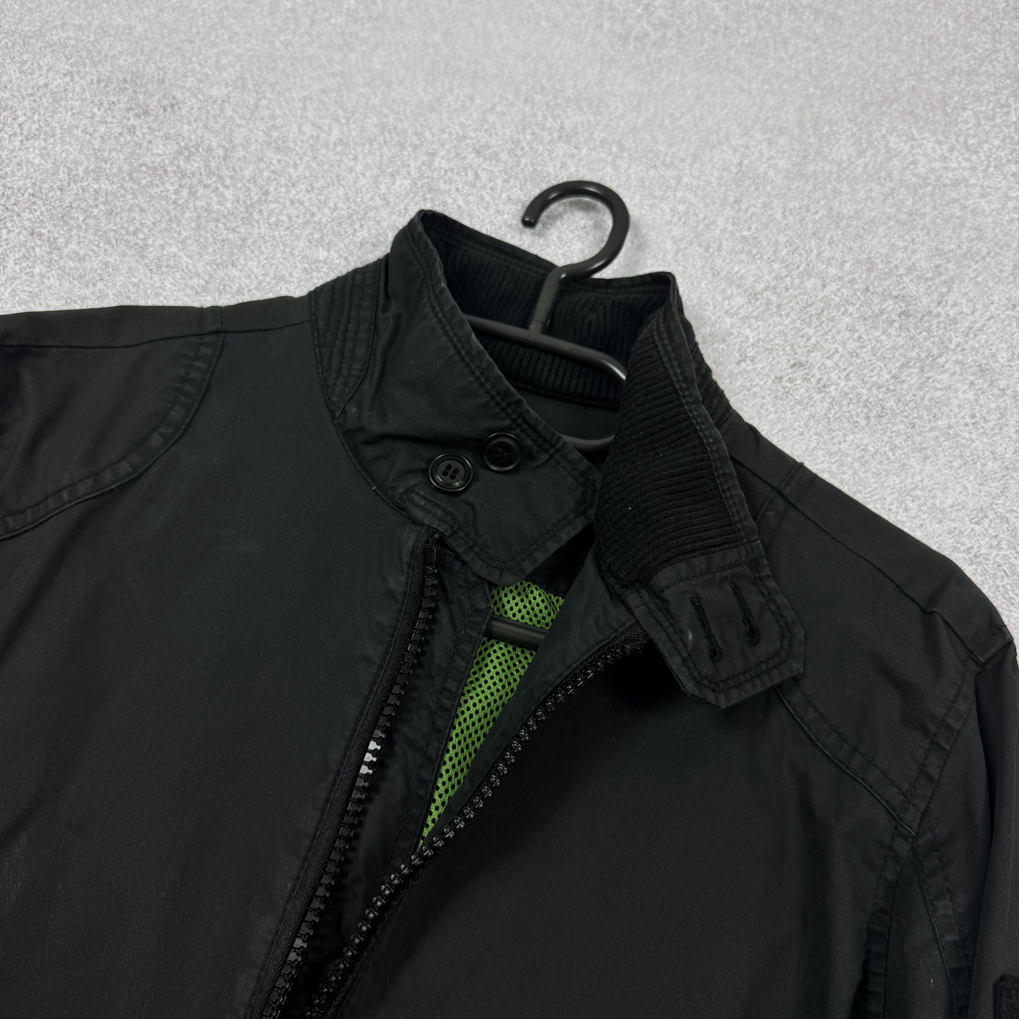 Diesel Men`s DIESEL Black Cotton Bomber Jacket Size S-M Size US S / EU 44-46 / 1 - 8 Thumbnail
