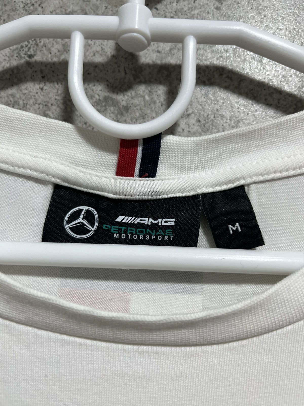 Tommy Hilfiger Mersedes-Benz AMG T-Shirt White Motosport Size M Size US M / EU 48-50 / 2 - 8 Thumbnail