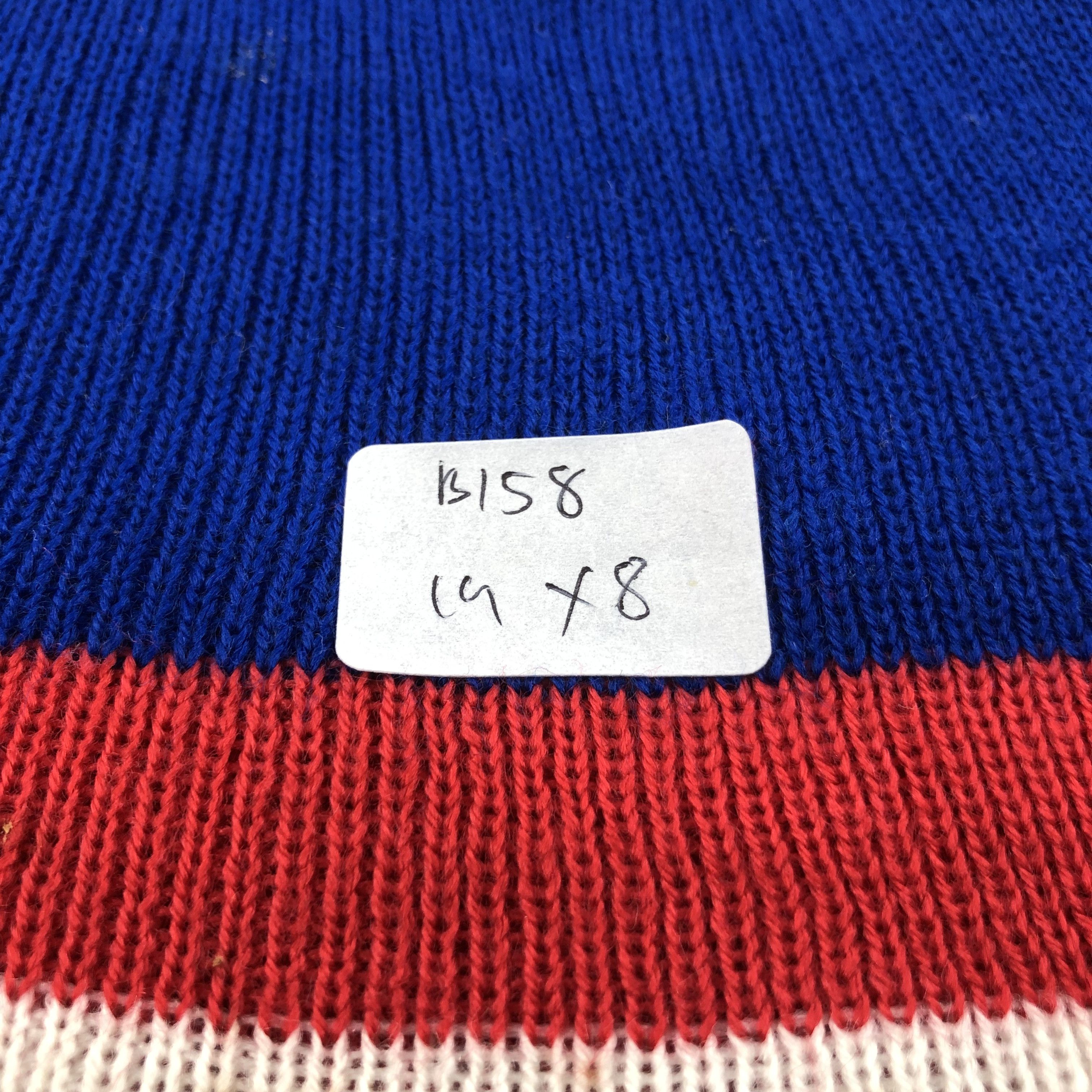 Vintage Unknown Striped Bobble Beanie Snow Hat Snowcap B158 Size ONE SIZE - 4 Thumbnail