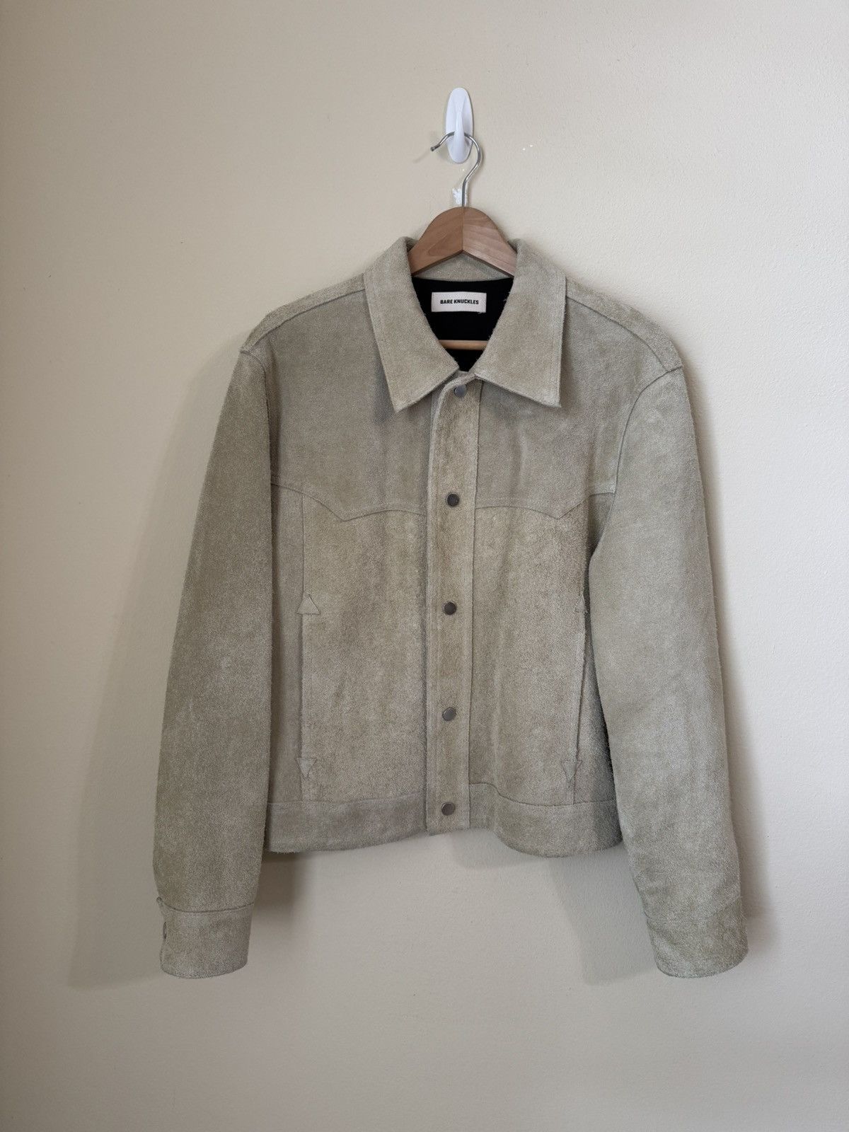 Bare Knuckles Bare Knuckles Western Suede Jacket Light Tan Leather Medium Size US M / EU 48-50 / 2 - 1 Thumbnail