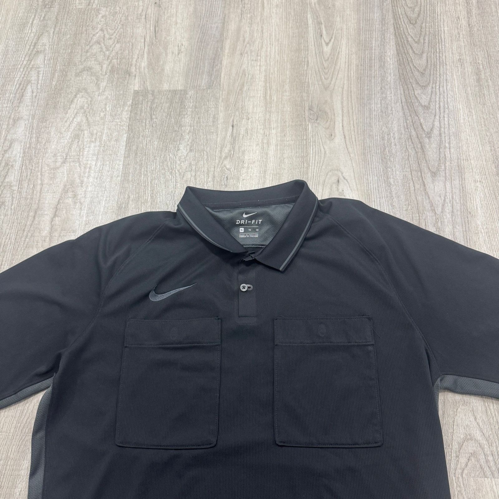 Nike Nike Referee Jersey Polo Shirt Men’s XL Black Dri Fit Size US XL / EU 56 / 4 - 2 Thumbnail