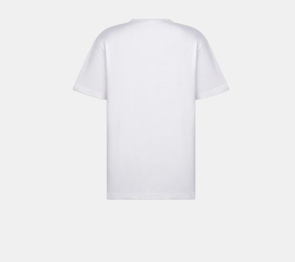 Dior × Kaws o1w1db11025 513J696 Relaxed Fit T-Shirt in White Size US L / EU 52-54 / 3 - 2 Thumbnail