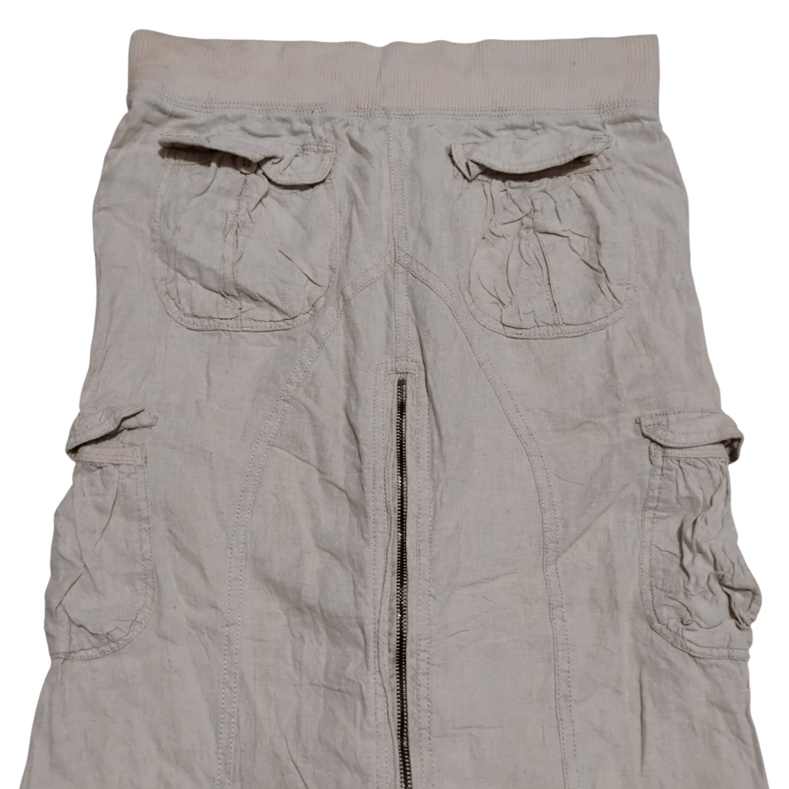 GOA G.O.A Military Multi Zipper Cargo Skrits Size 30" / US 8 / IT 44 - 6 Thumbnail
