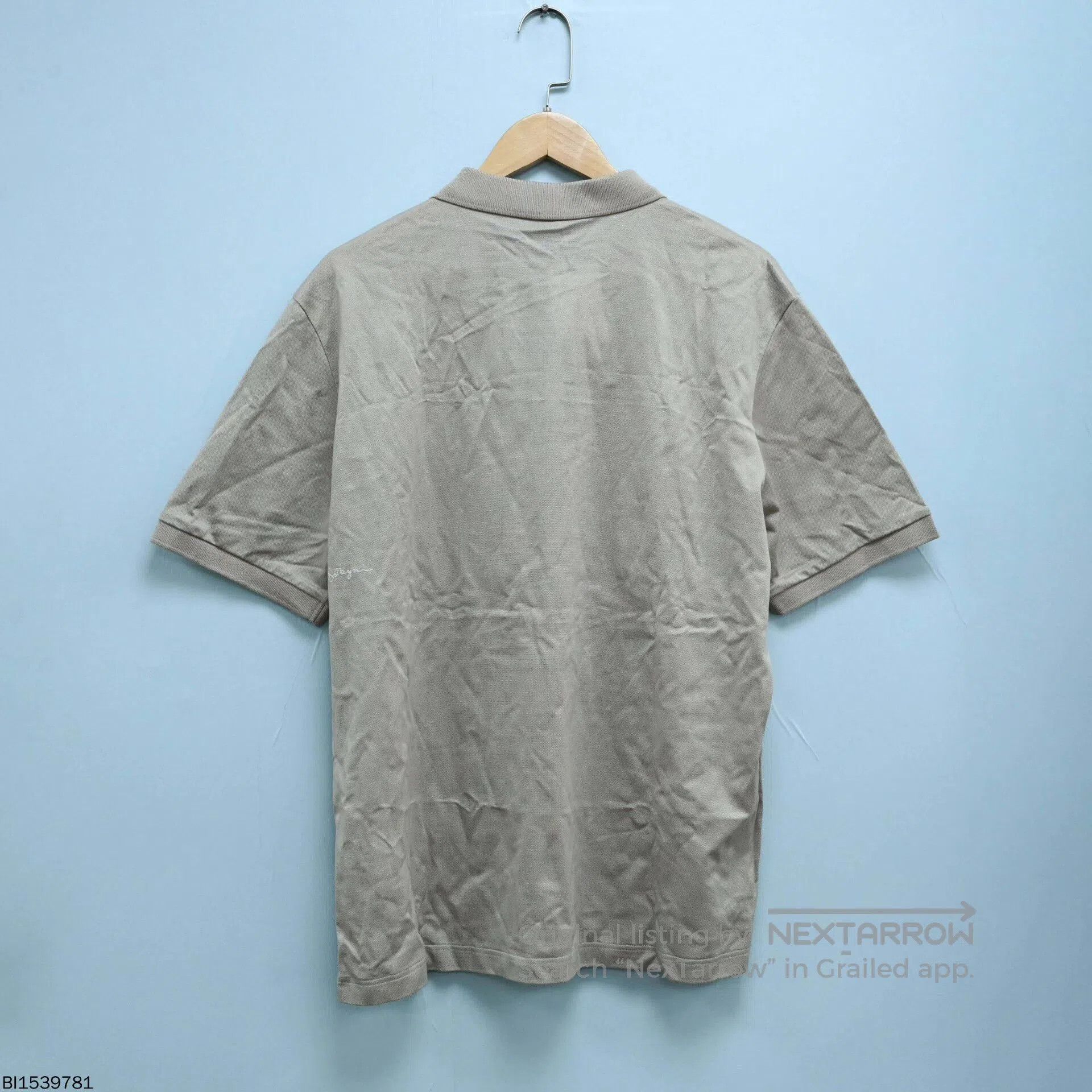 Bottega Veneta beige cotton short sleeve polo shirt. Size US XXL / EU 58 / 5 - 2 Thumbnail