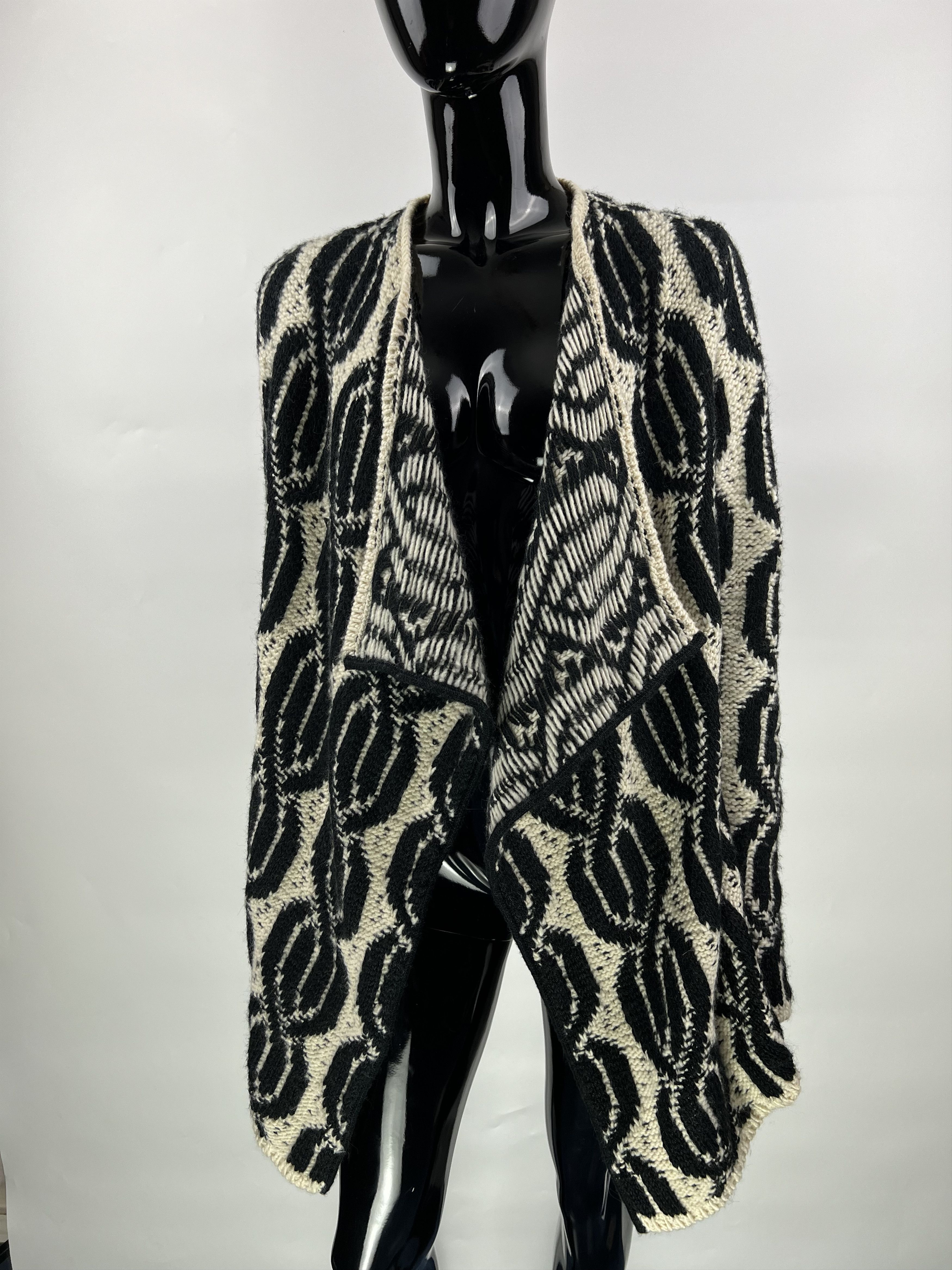 Bash Paris × ba&sh Ba&sh Wool Alpaca Open Cardigan Size 1 Size S / US 4 / IT 40 - 3 Thumbnail