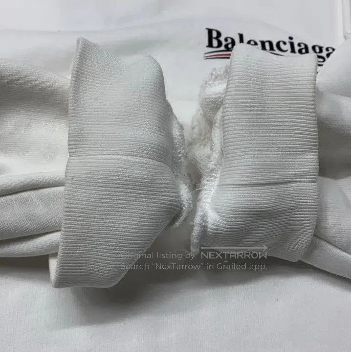 Balenciaga Balenciaga Political Campaign Logo Hoodie. Size US M / EU 48-50 / 2 - 7 Thumbnail