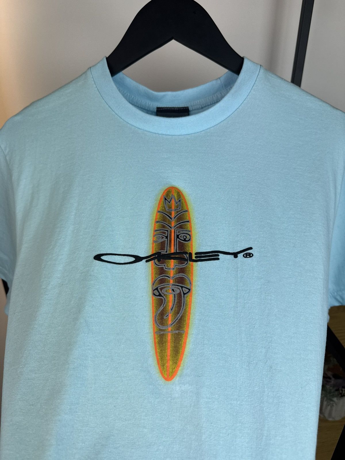 Oakley × Vintage Vintage Oakley T-Shirt 2000s Big Logo Japan Outdoor Y2K Size US L / EU 52-54 / 3 - 3 Thumbnail