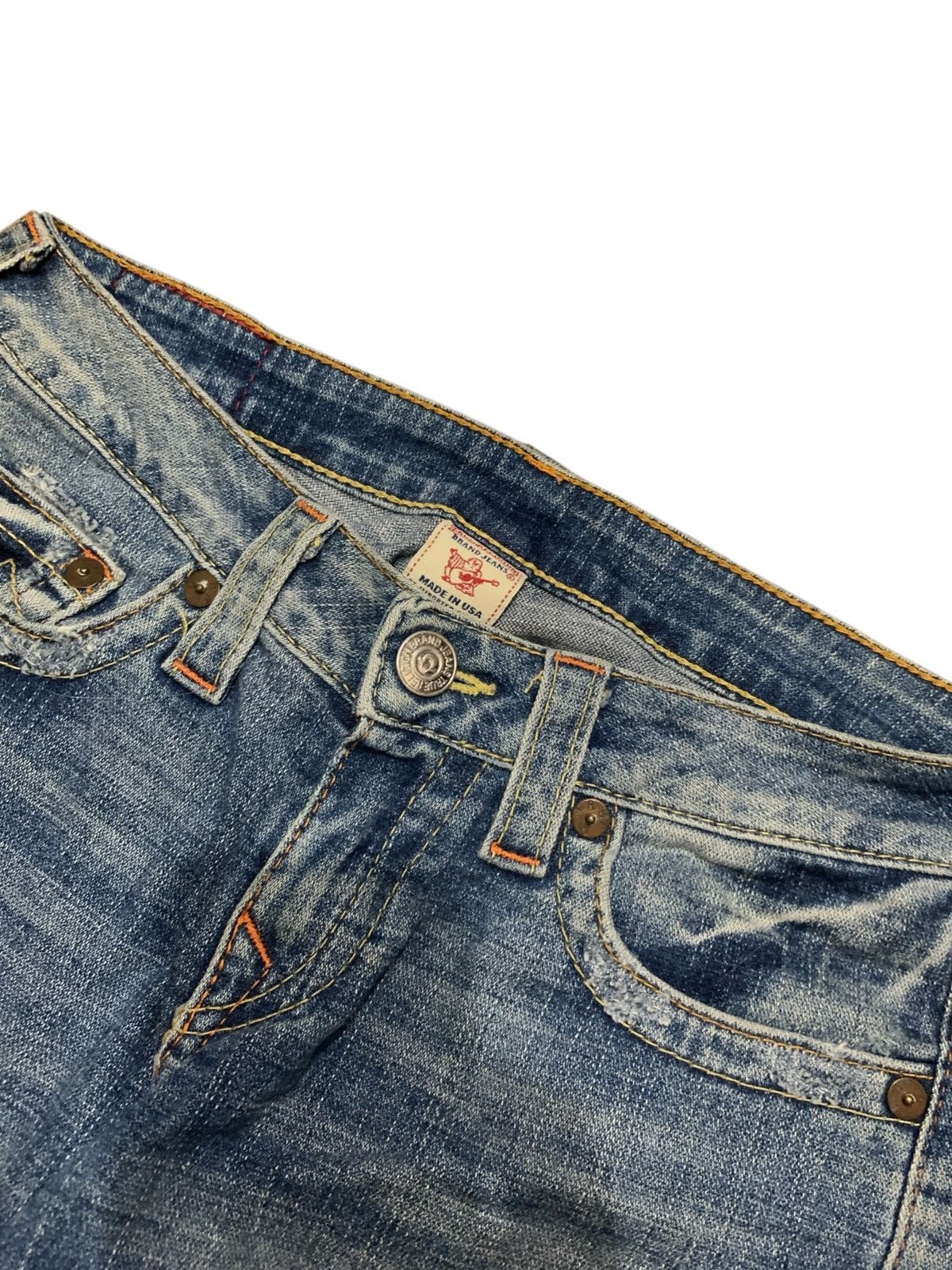 True Religion True Religion Gina Big T Women Jeans Size 29" - 5 Thumbnail