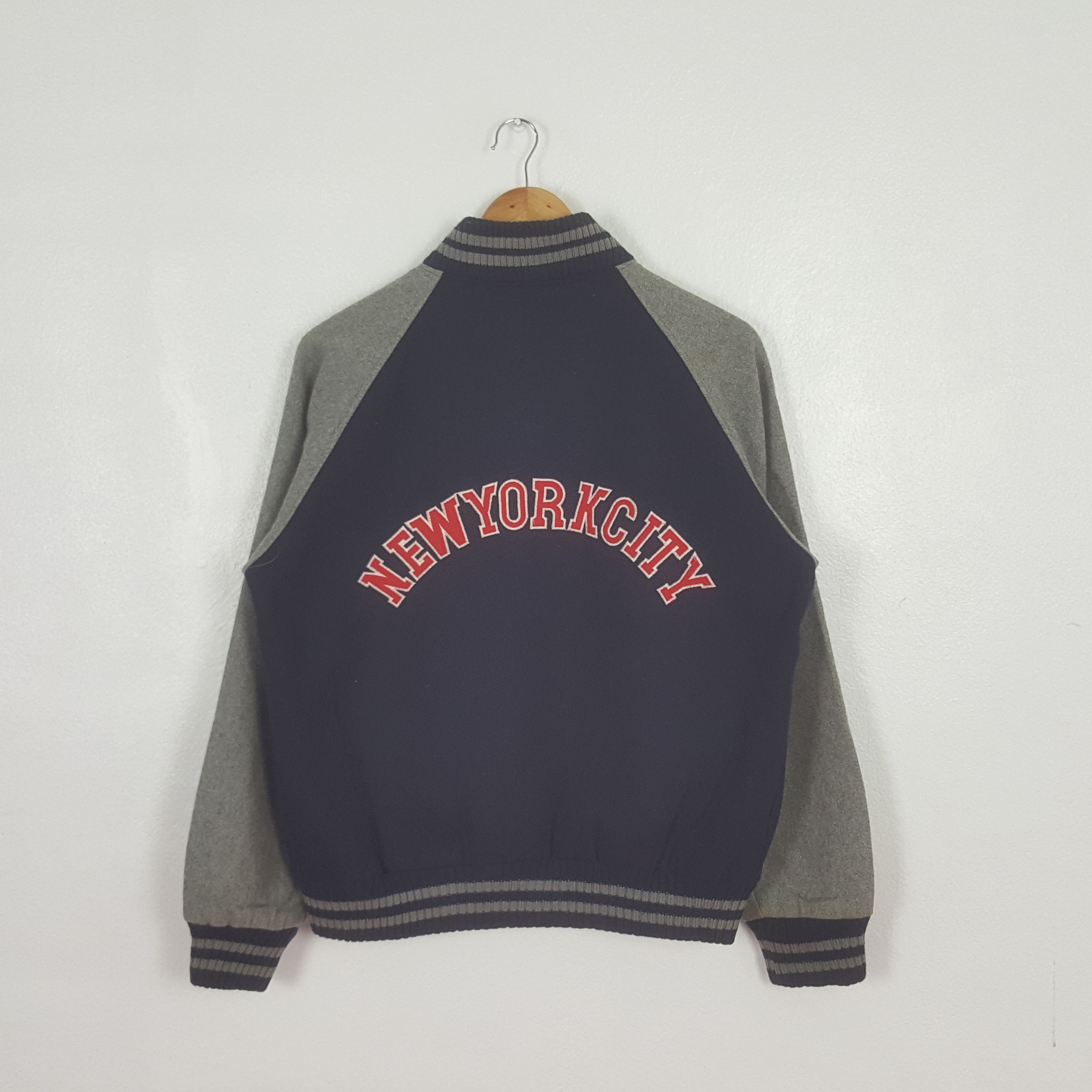 Vintage Vintage New York City College Varsity Jacket C324N14 Size US M / EU 48-50 / 2 - 1 Thumbnail