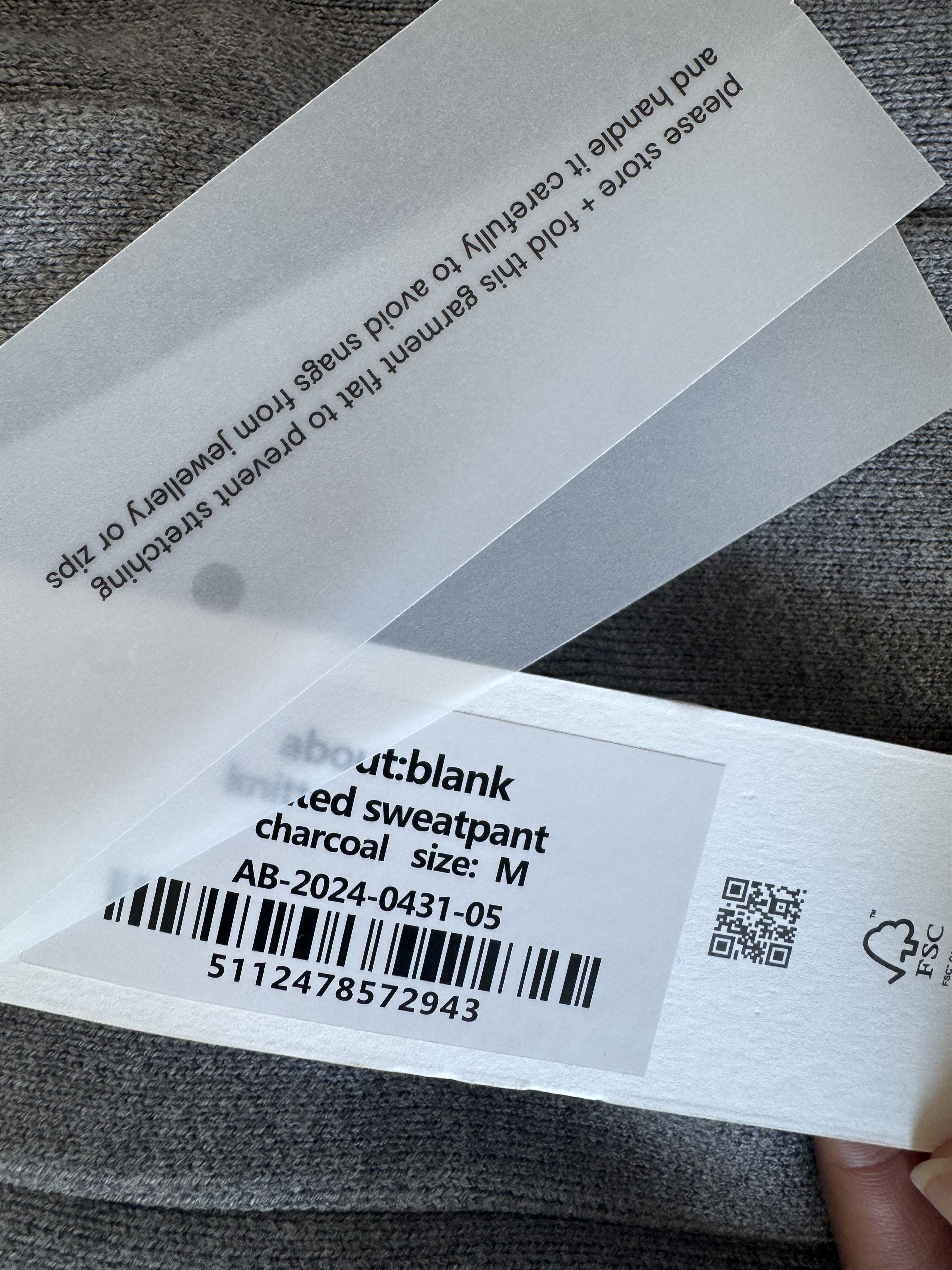About:Blank Knitted Sweatpant Size US 34 / EU 50 - 5 Thumbnail