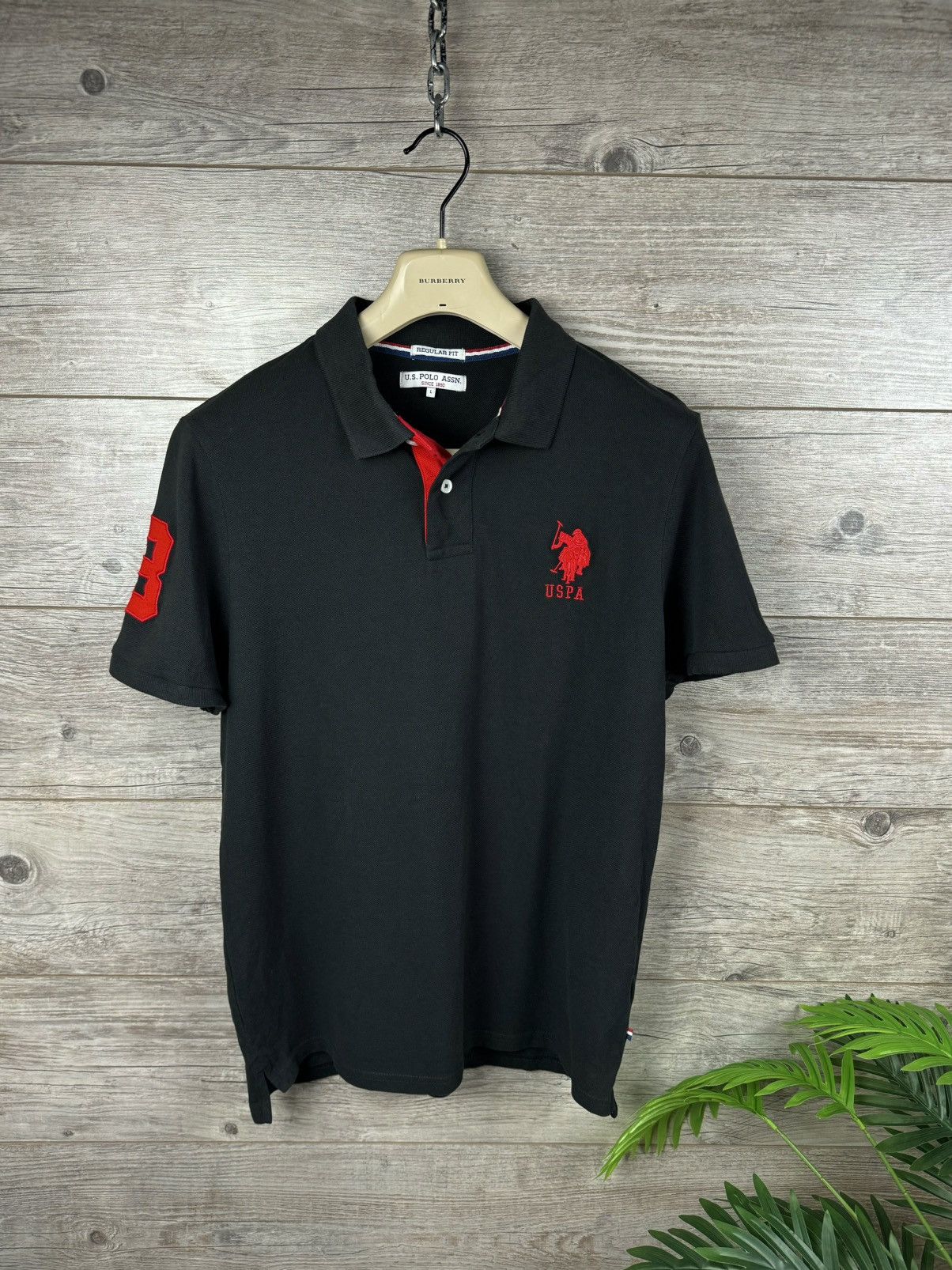 U.S. Polo Assn. U S POLO ASSN USPA BIG LOGO AMERICAN STYLE SIZE L Size US L / EU 52-54 / 3 - 3 Thumbnail