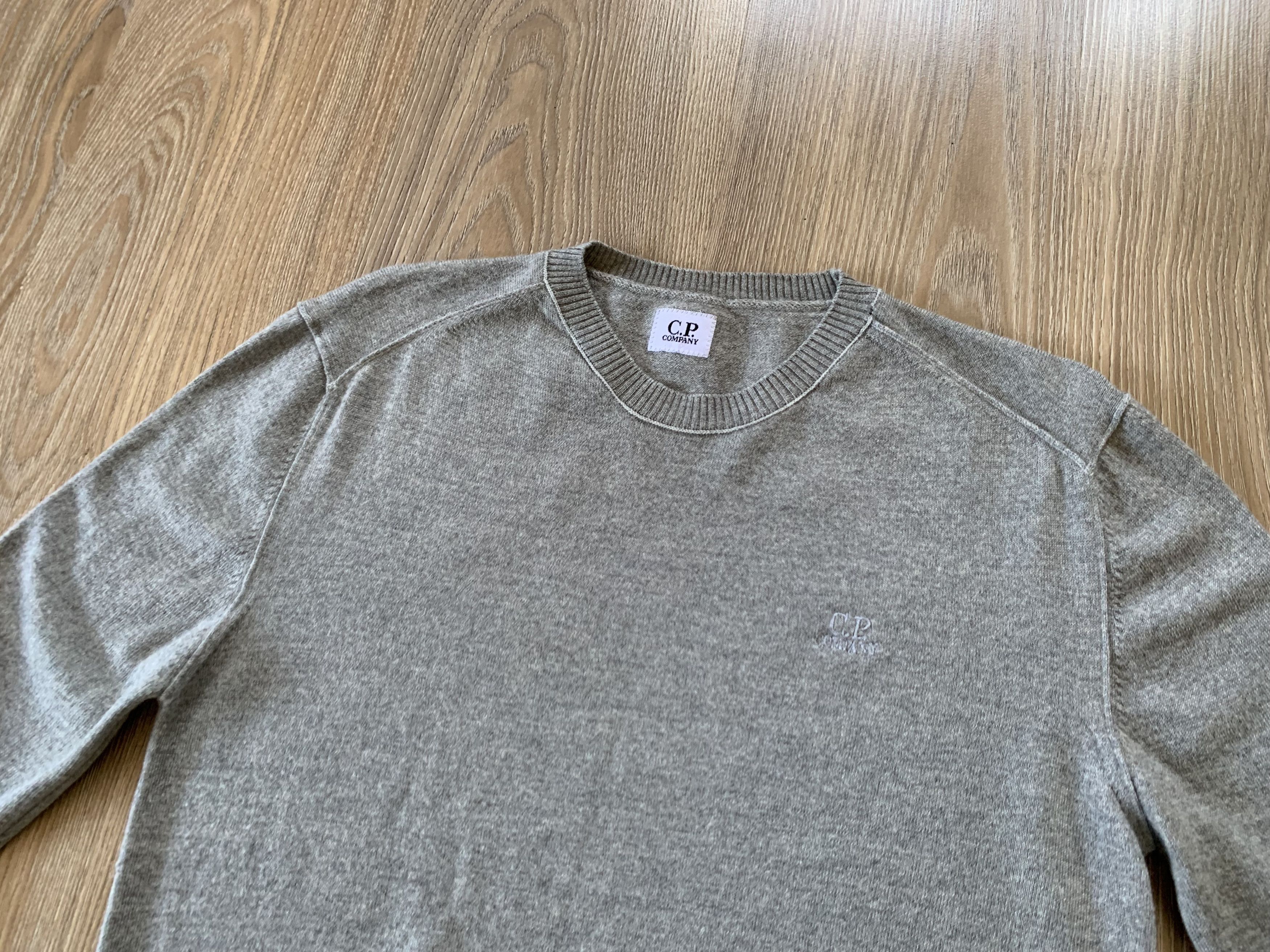 C.P. Company × Vintage Vintage C.P Company Grey Wool Sweater Size US M / EU 48-50 / 2 - 5 Thumbnail