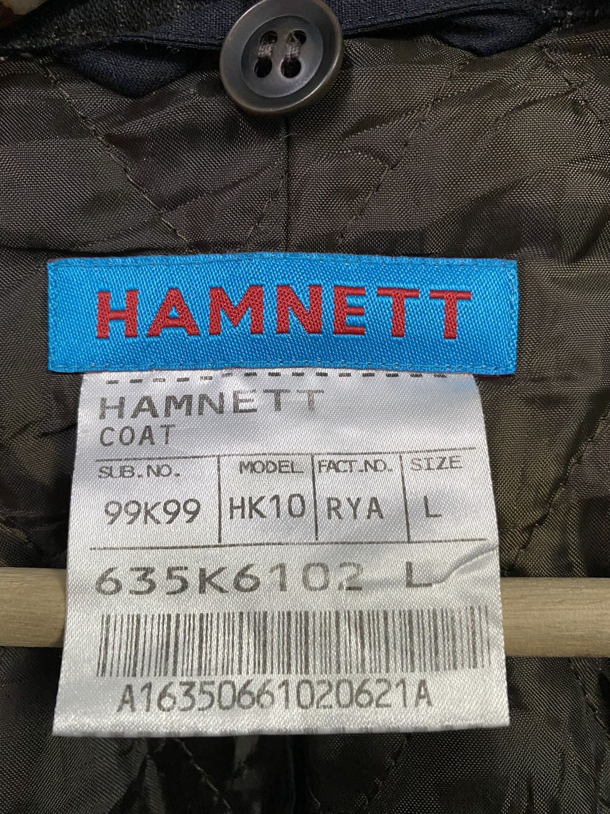 Katharine Hamnett London Katharine Hamnett WAX Jacket Detachable Fur Collar Size US L / EU 52-54 / 3 - 4 Thumbnail