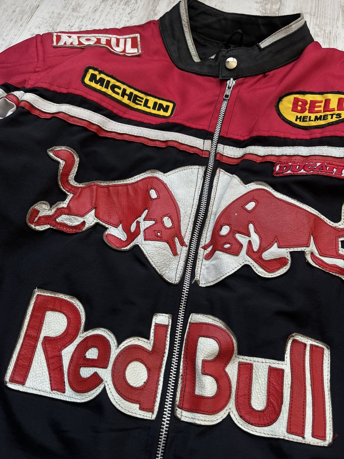 Red Bull Vintage 90s Red Bull Ducati F1 Racing Authentic Jacket Y2K Size US XL / EU 56 / 4 - 5 Thumbnail