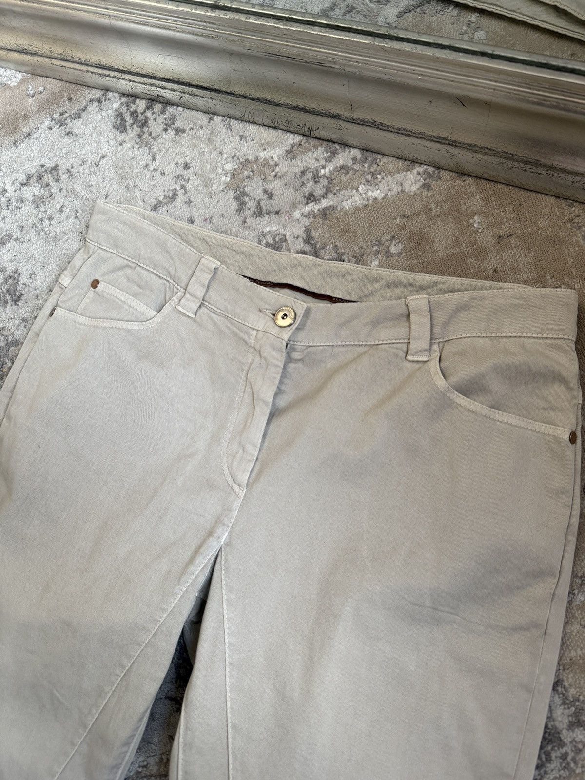 Brunello Cucinelli Brunello Cucinelli Regular & Tapered women’s jeans Size 30" / US 8 / IT 44 - 4 Thumbnail