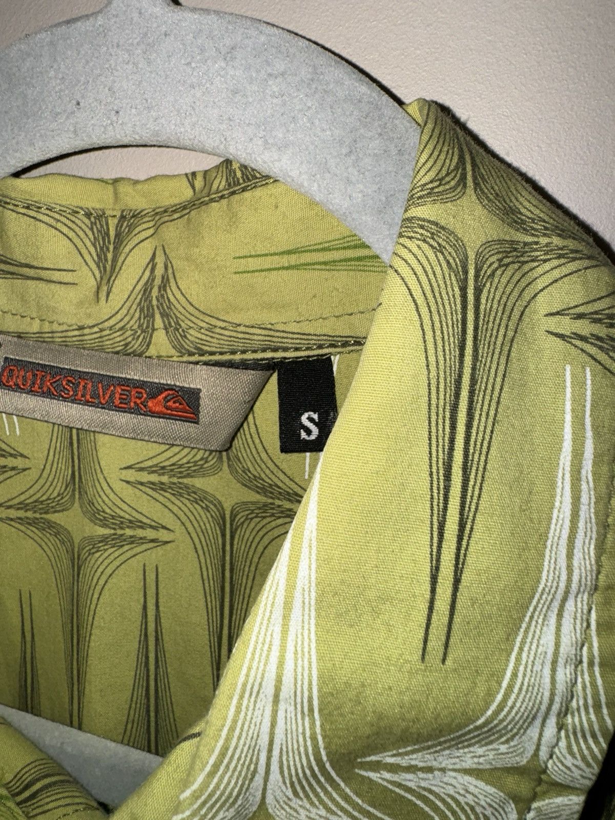 Quiksilver Quiksilver green vintage shirt button up summer rare Size US S / EU 44-46 / 1 - 5 Thumbnail