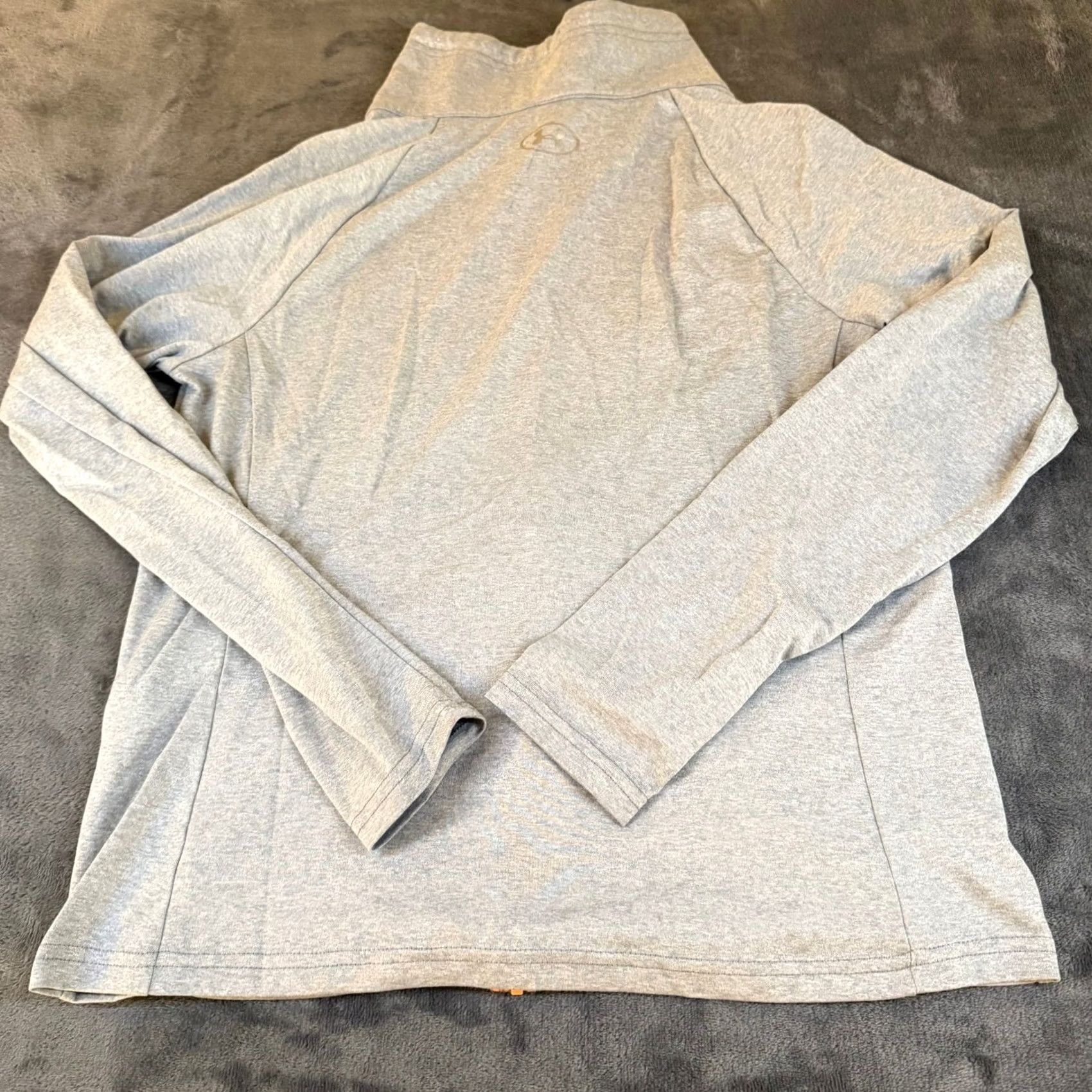 Under Armour Under Armour Heatgear Full Zip Athletic Jacket Gray Womens Medium Size M / US 6-8 / IT 42-44 - 4 Thumbnail