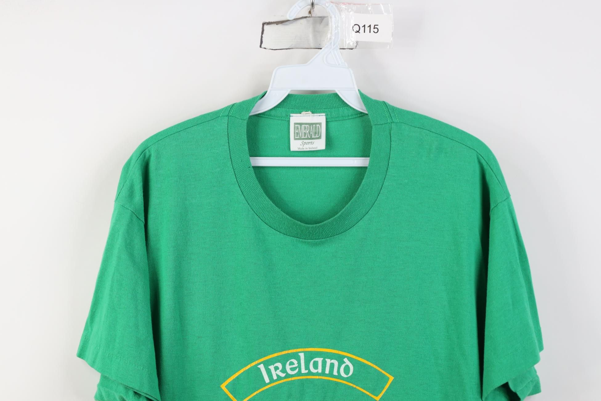 Vintage Vintage 90s Ireland Four Provinces Shield Crest T-Shirt Size US XL / EU 56 / 4 - 2 Thumbnail