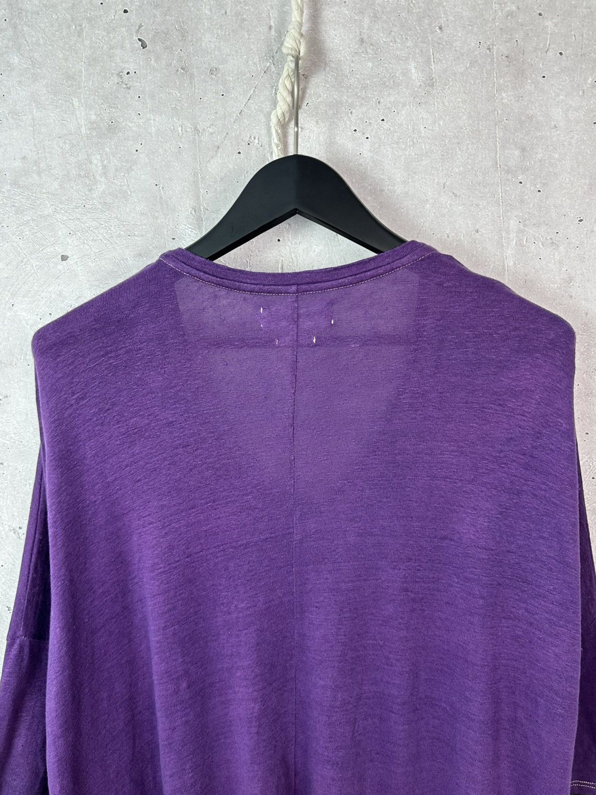 Other Not Shy Linen Purple Oversized 3/4 Sleeve Women’s Jumper Size L / US 10 / IT 46 - 10 Thumbnail