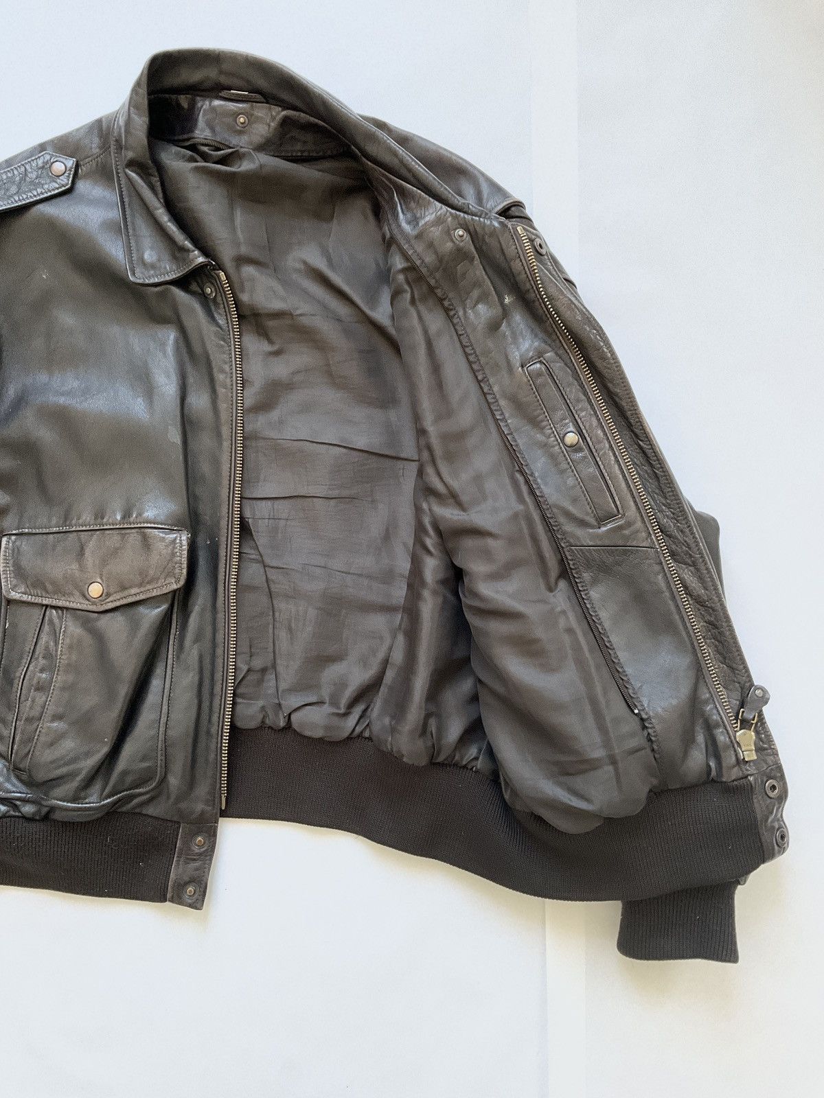 Vintage Vintage aviator jacket Size US XXL / EU 58 / 5 - 5 Thumbnail