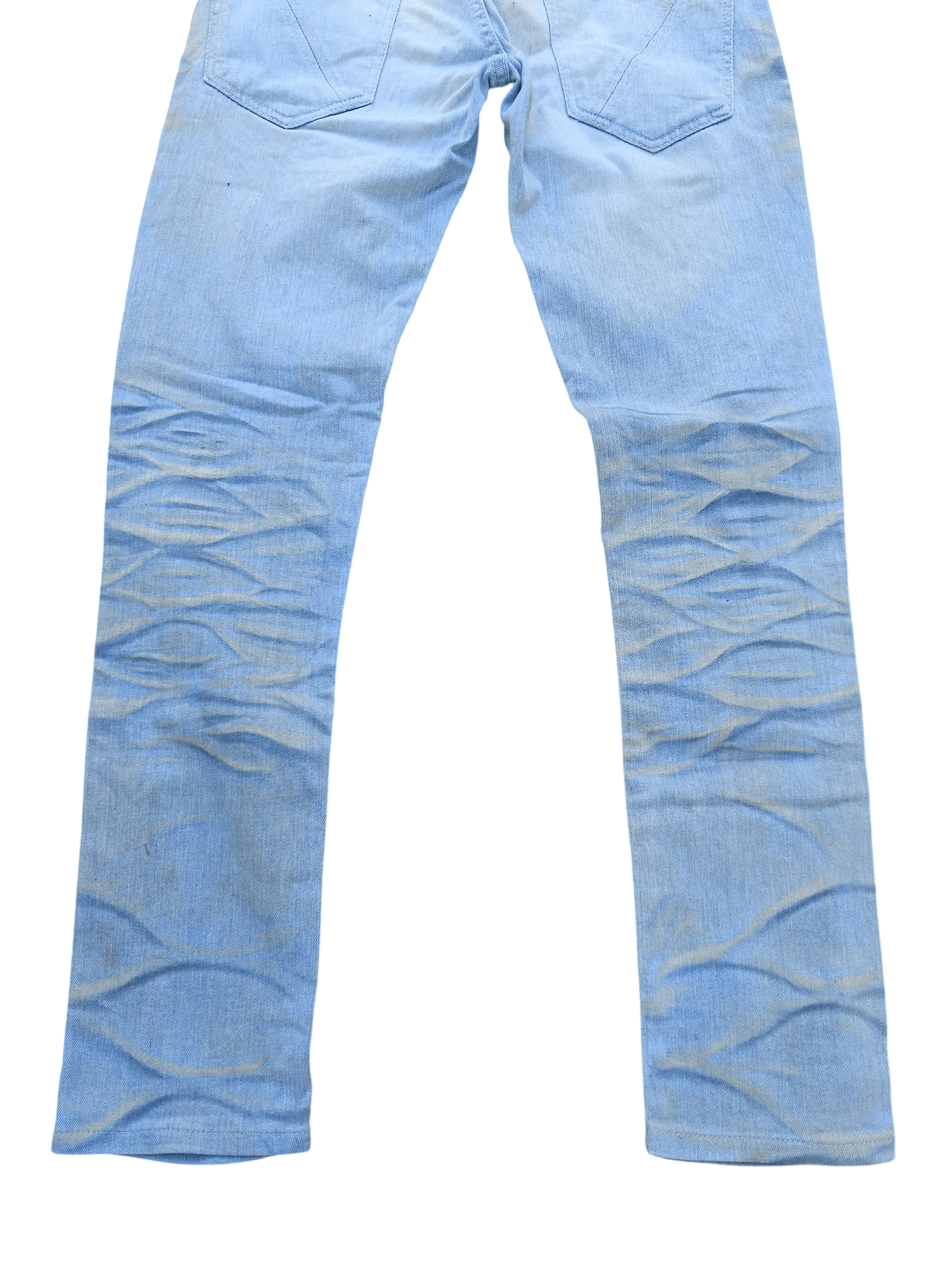 Vanquish Skinny Japanese Brand Vanquish Whiskers Faded Jeans E249 Size US 30 / EU 46 - 9 Thumbnail