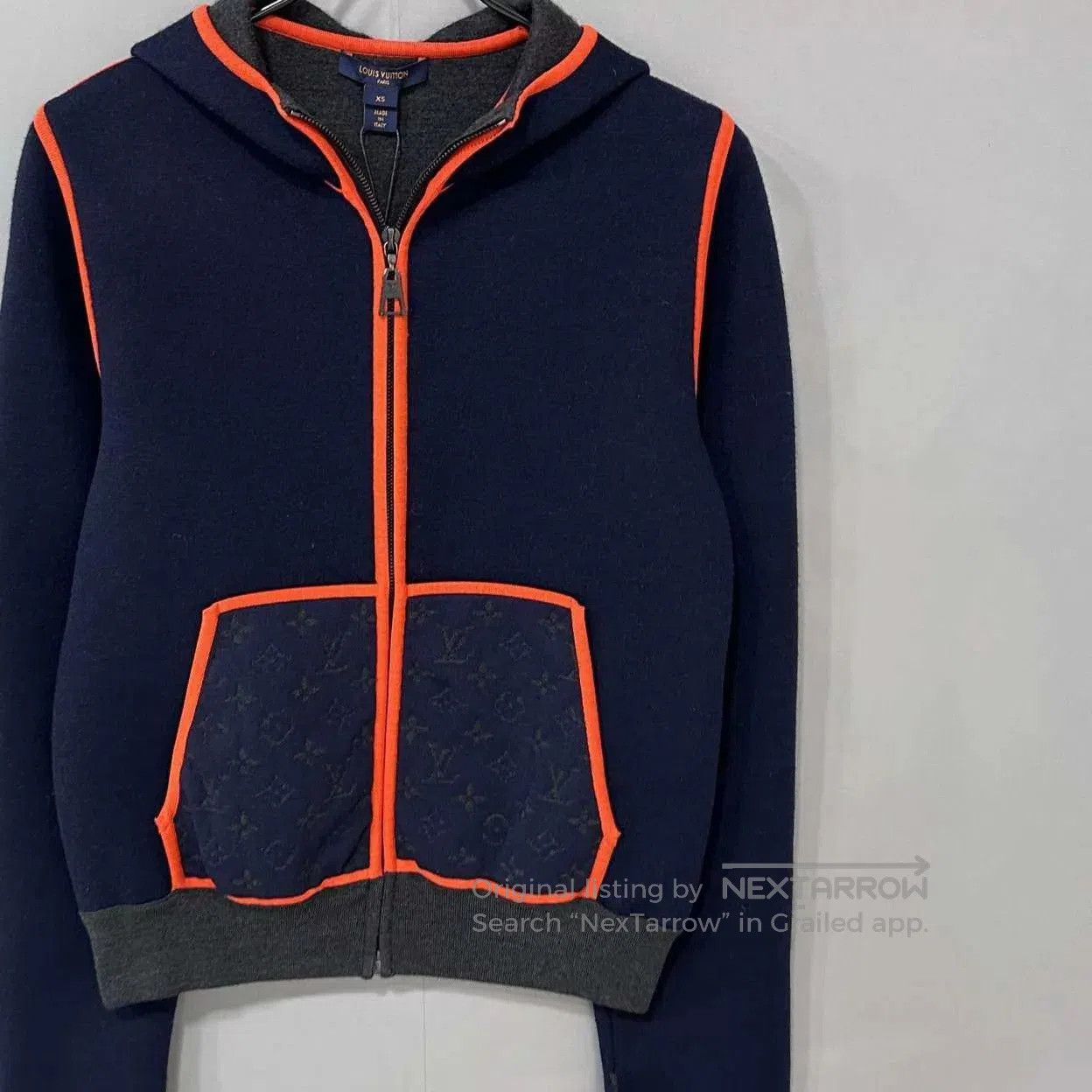 Louis Vuitton Zip-Up Hoodie with Contrast Trim - Multi. Size US XS / EU 42 / 0 - 2 Thumbnail