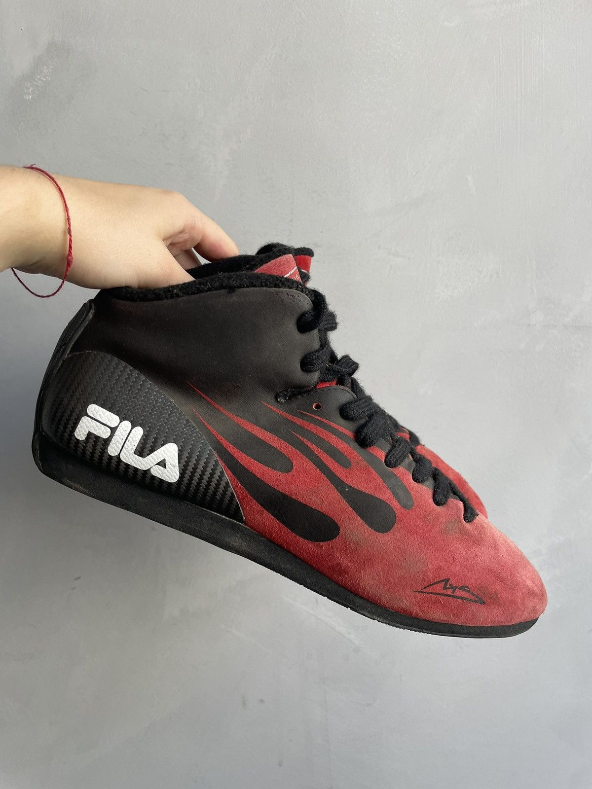 Fila Rare racing high boxing margiela style boots y2k Size US 10 / EU 43 - 11 Thumbnail