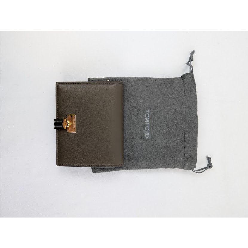 Tom Ford o1rshd1 Size: OS / Mini Wallet in Dark Olive Size ONE SIZE - 13 Thumbnail