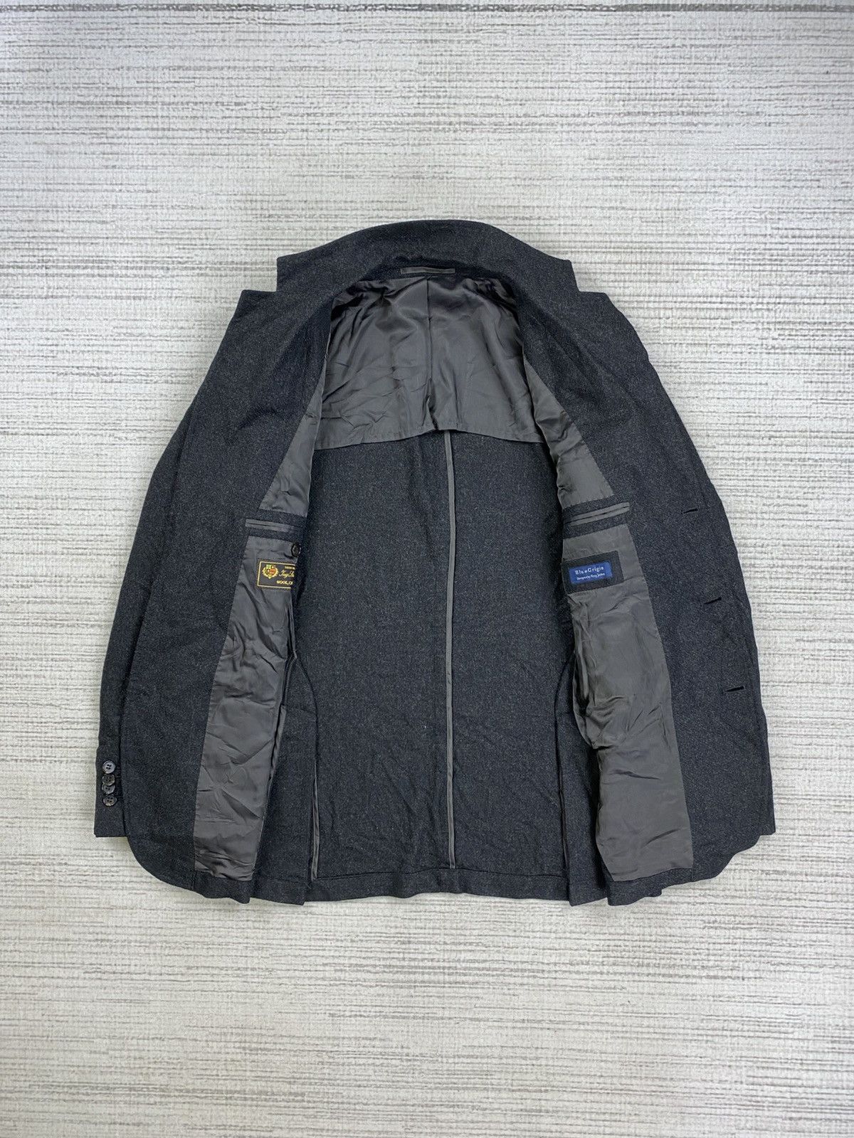 Ring Jacket 🔥Blue Grigio X Loro Piana Design By Ring Jacket Wool Blazer Size US M / EU 48-50 / 2 - 6 Thumbnail