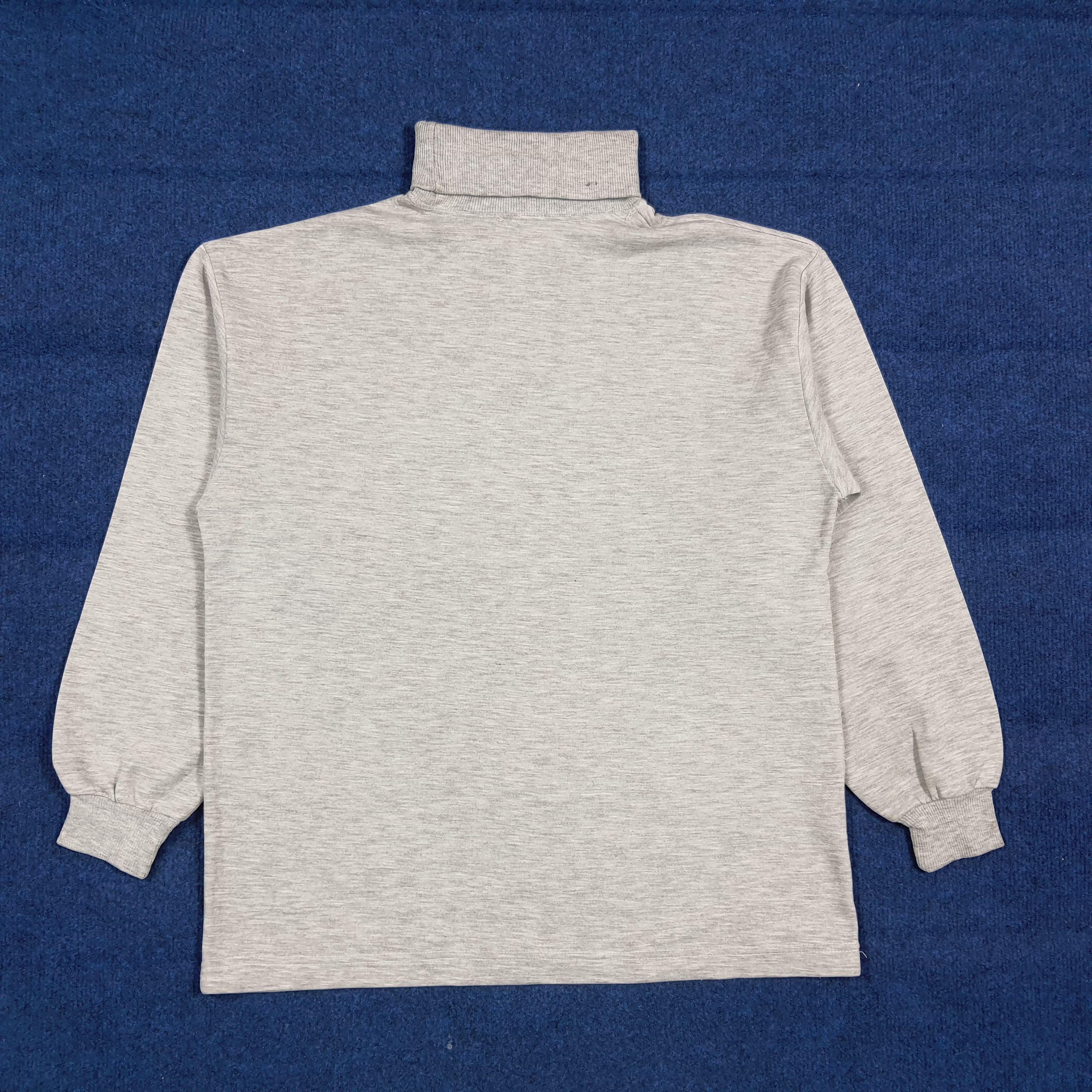 Nike Vintage 90s Nike Center Swoosh Turtleneck Sweatshirt C293N24 Size US M / EU 48-50 / 2 - 3 Thumbnail