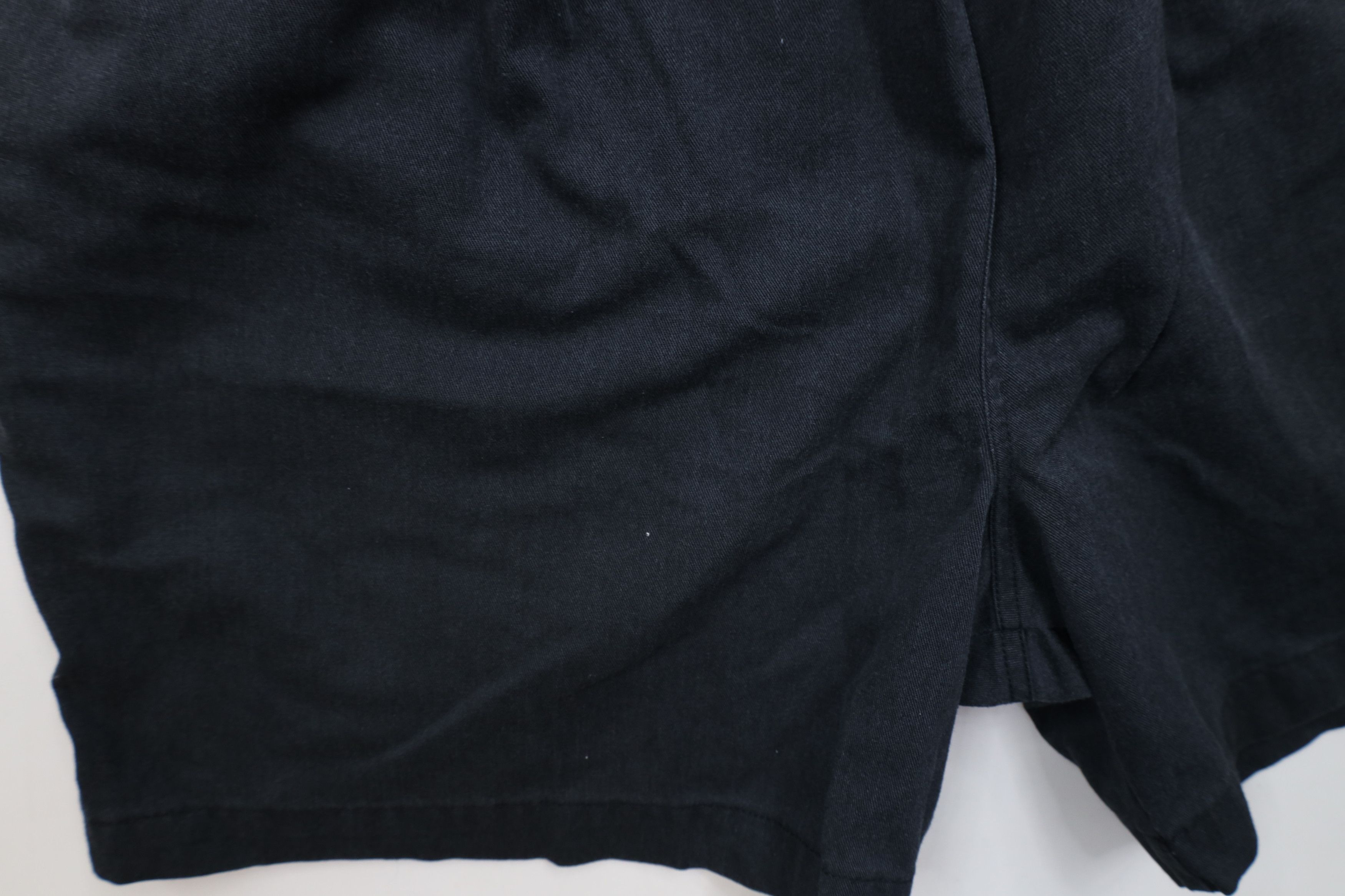 Lands' End × Vintage Vintage 90s Lands End Above Knee Cotton Shorts Black USA Size US 36 / EU 52 - 13 Thumbnail