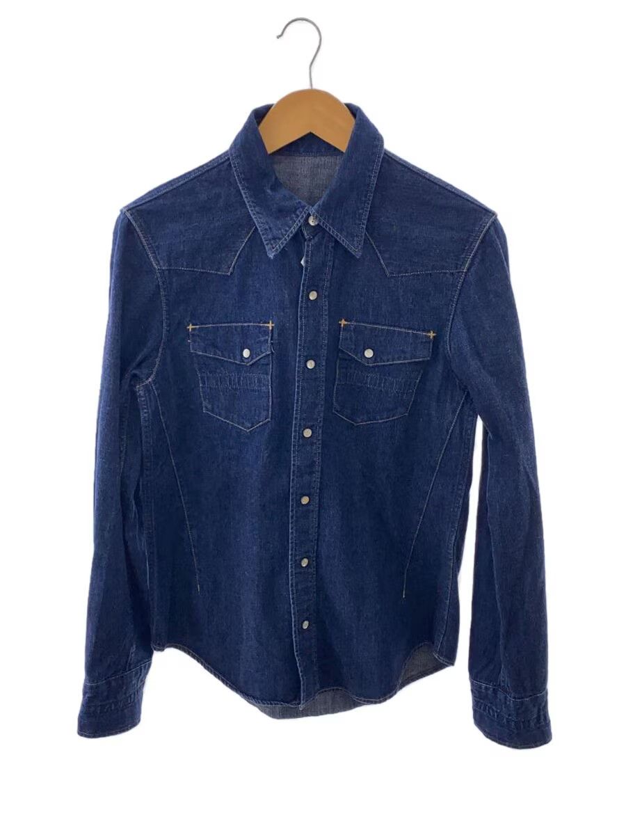 Number (N)ine AW07 Western Denim Button Shirt Size US L / EU 52-54 / 3 - 1 Thumbnail