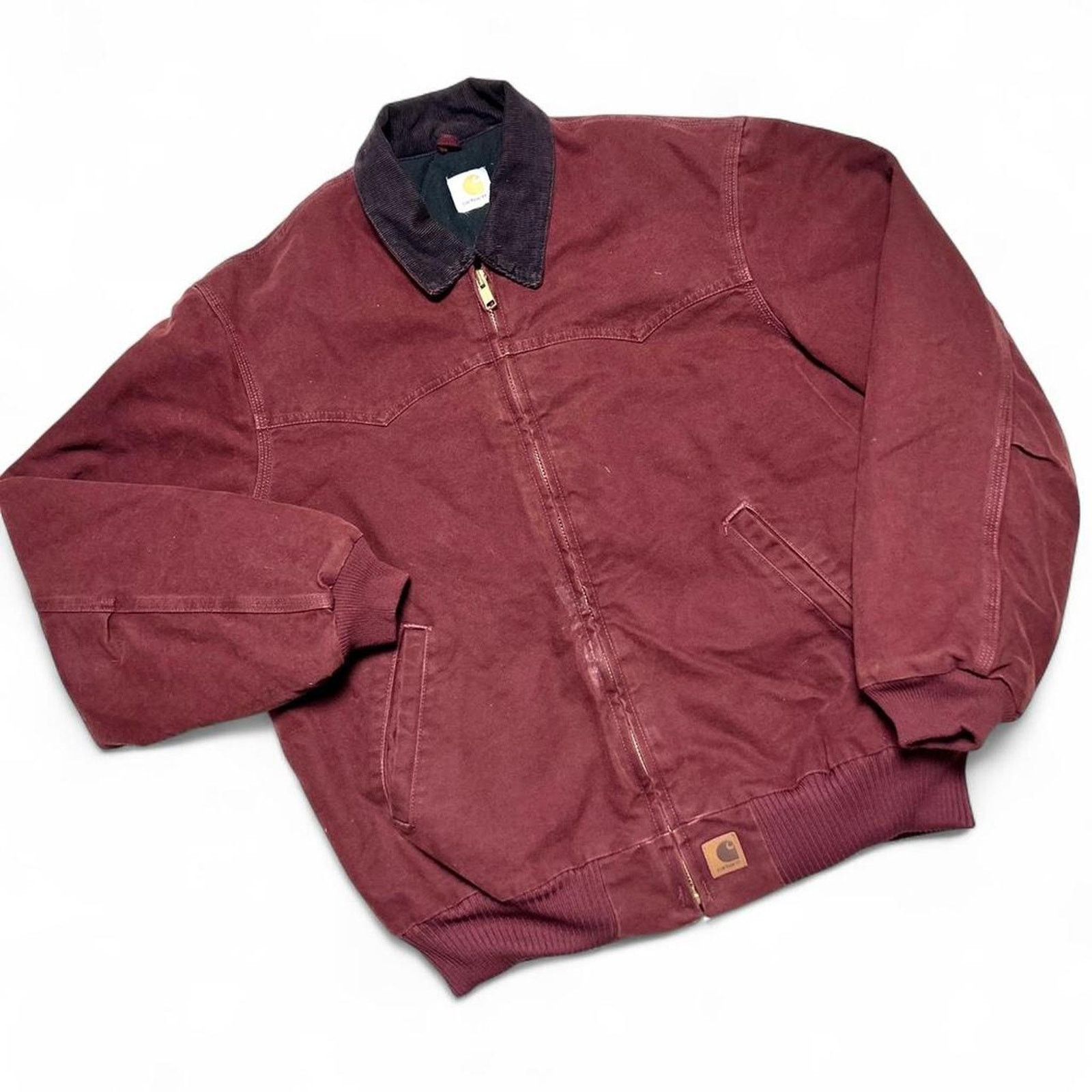 Carhartt Carhartt Santa Fe J14 CLY Vintage Quilt Bomber Jacket XXL Size US XXL / EU 58 / 5 - 2 Thumbnail