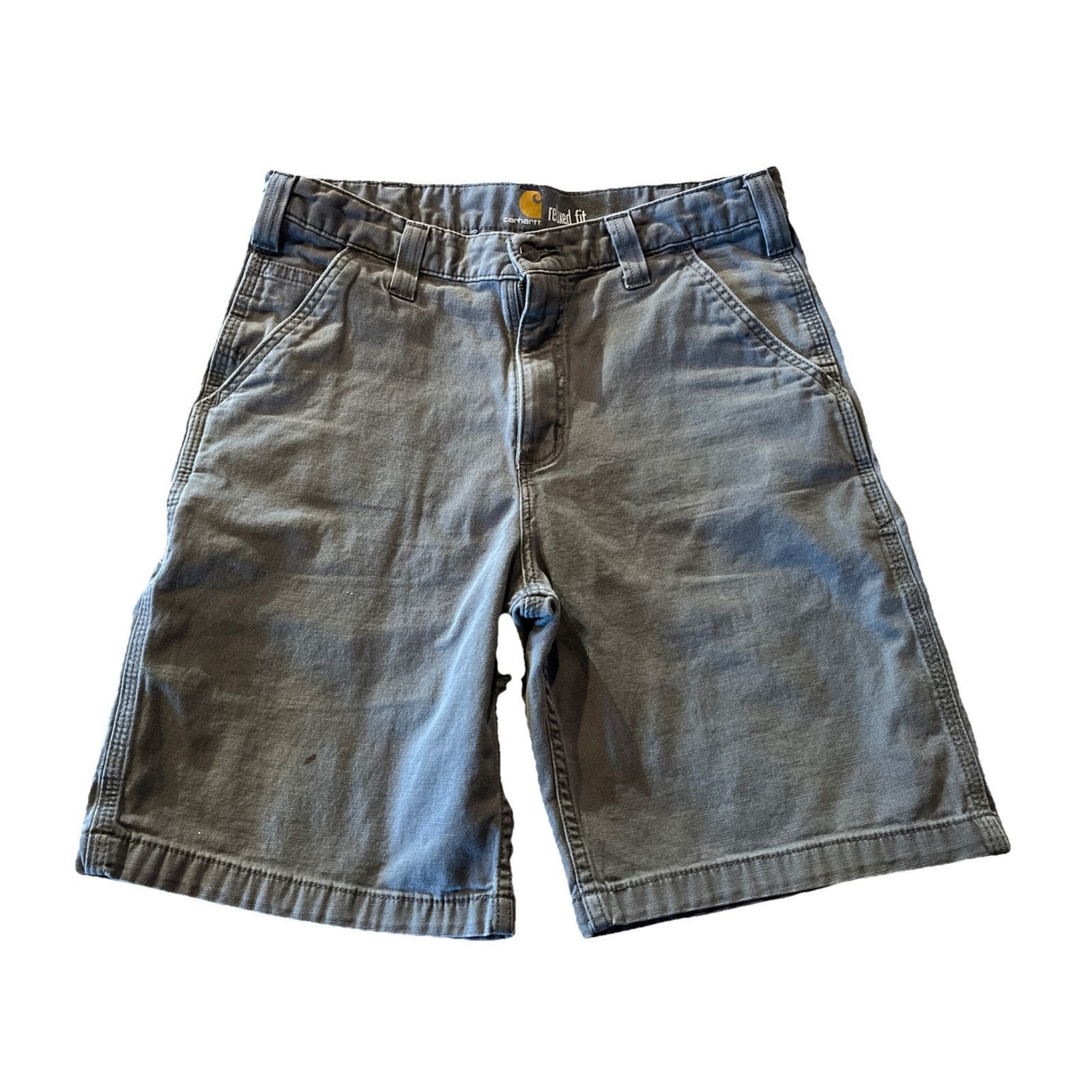 Carhartt Carhartt Canvas Shorts Men’s 34 Gray Relaxed Fit Workwear Size US 34 / EU 50 - 1 Thumbnail