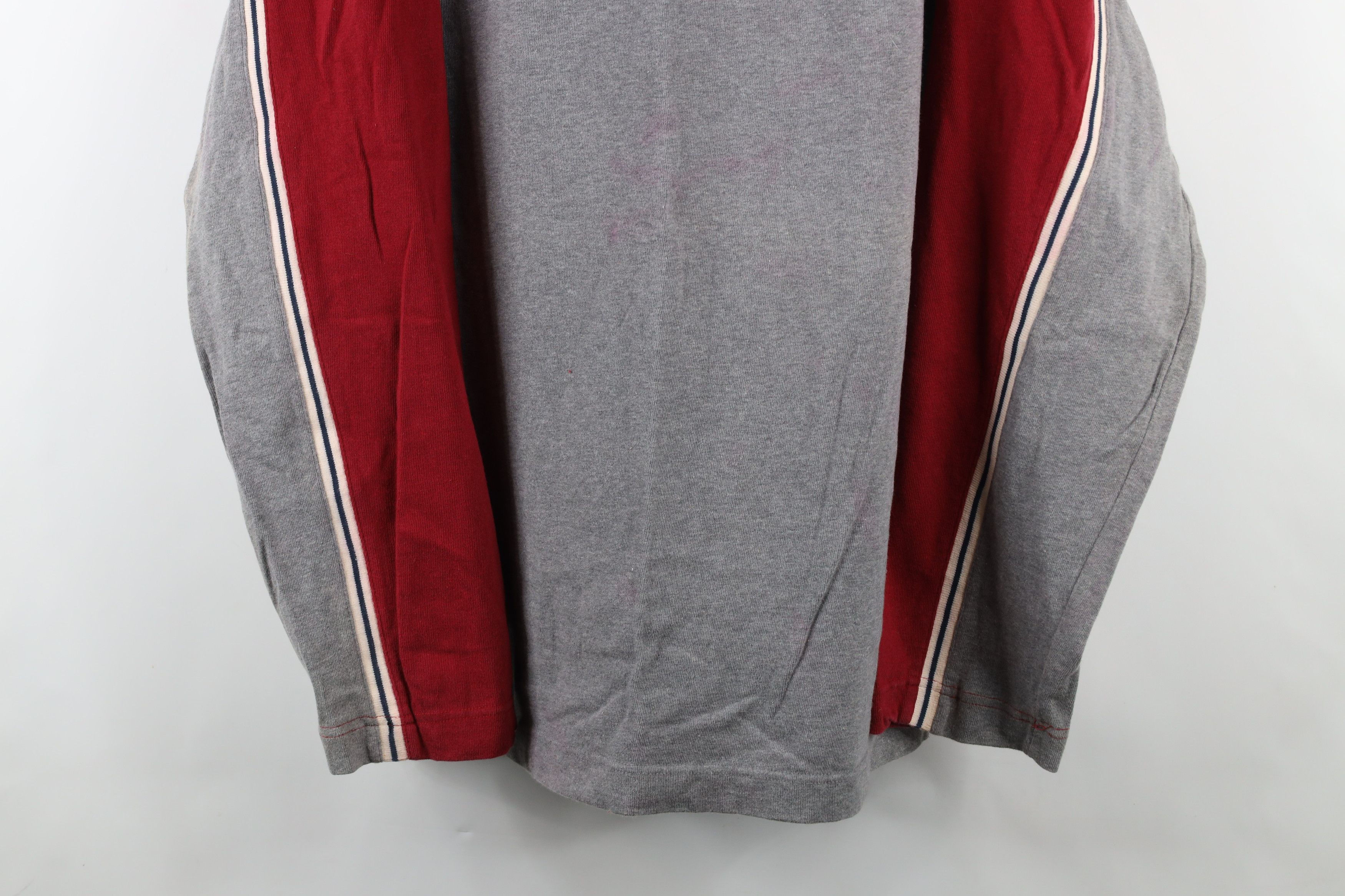 Gap × Vintage Vintage 90s Gap Ribbed Knit Striped Long Sleeve T-Shirt Size US XXL / EU 58 / 5 - 3 Thumbnail