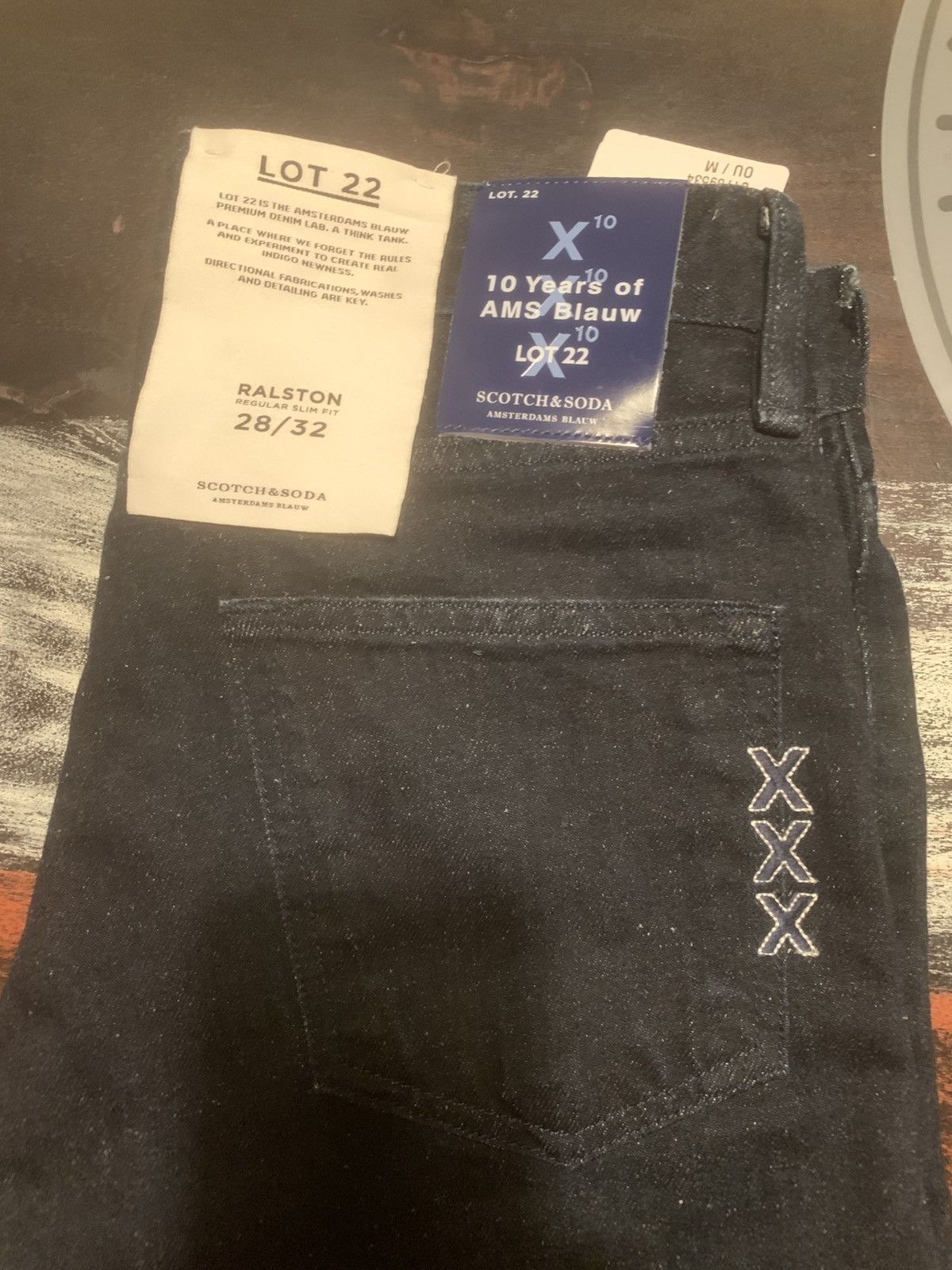 Scotch & Soda Ralston cotton/ hemp selvedge 28/32 special edition Size US 28 / EU 44 - 13 Thumbnail