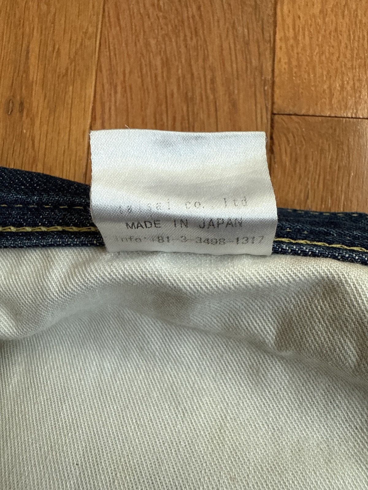 SOMET Raw Japanese Denim Jeans Size US 26 / EU 42 - 9 Thumbnail