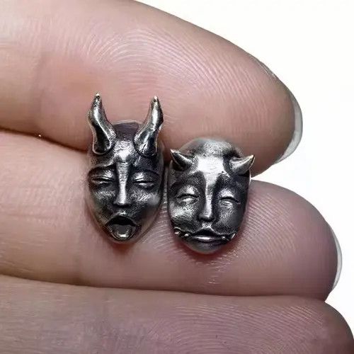 Jewelry Misaki x Miyo Retro Demon Punk Gothic Rock Earrings Size ONE SIZE - 8 Thumbnail