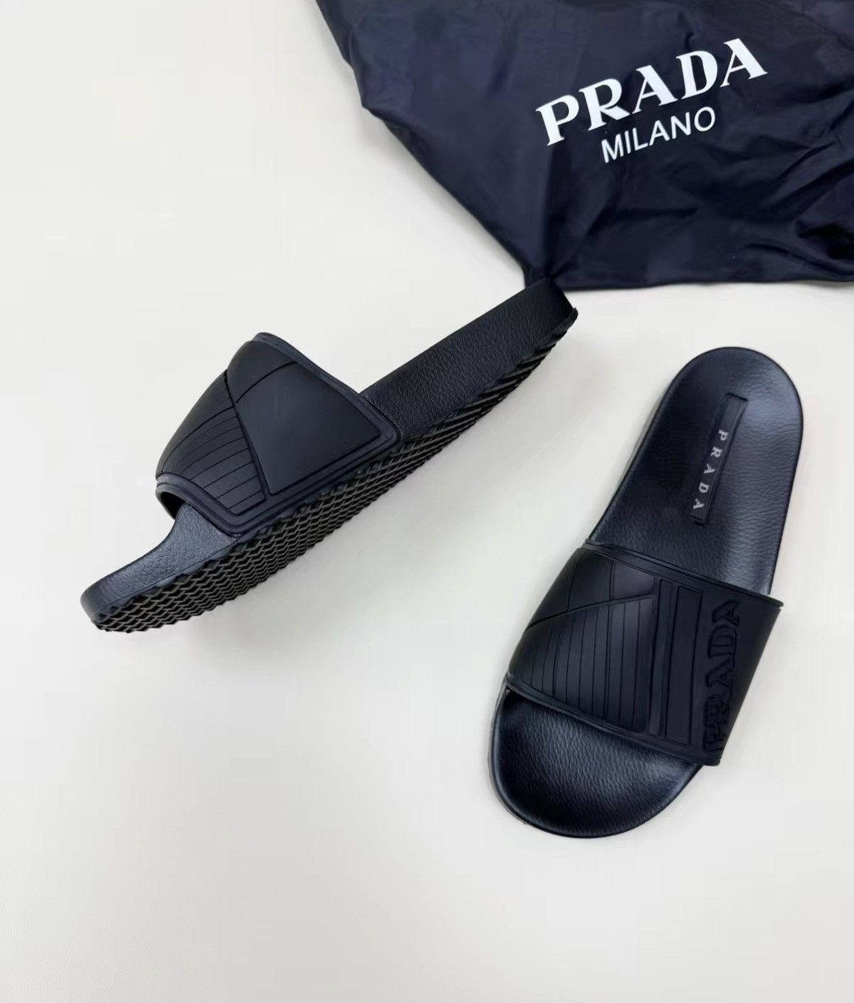 Prada PRADA Slides J30 Size US 7 / EU 40 - 4 Thumbnail