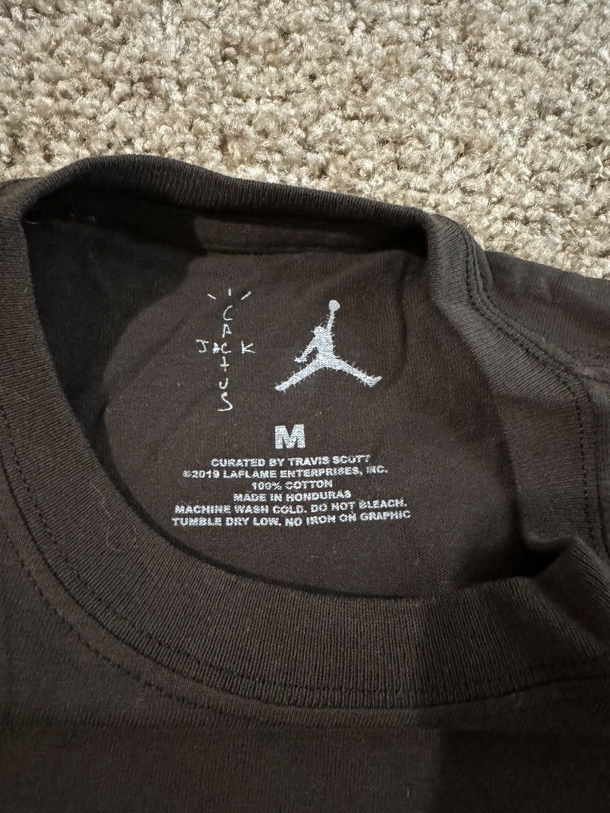 Jordan Brand JORDAN X CACTUS JACK TEE Size US M / EU 48-50 / 2 - 3 Thumbnail