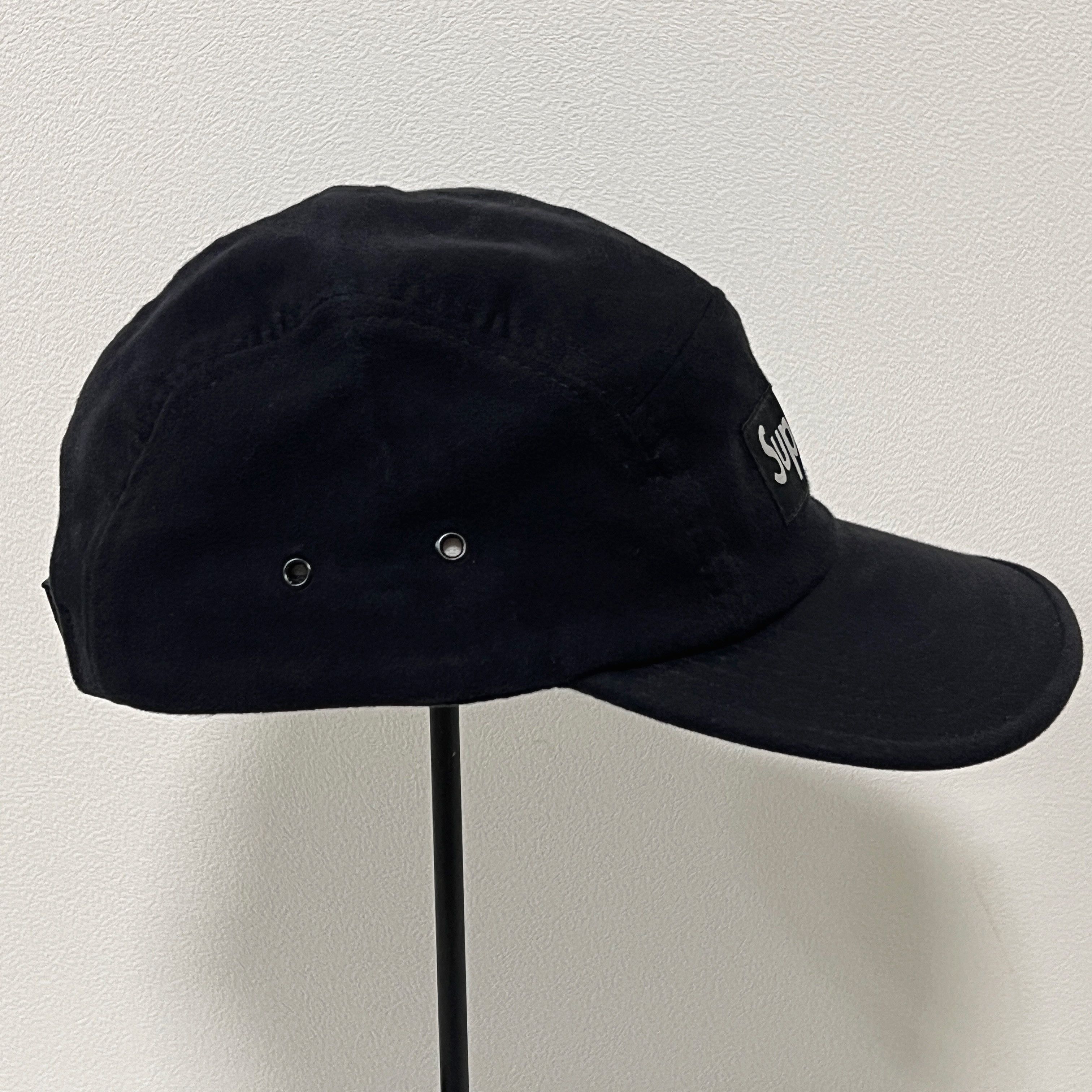 Supreme Supreme 2006 Moleskin Camp Cap Black Size ONE SIZE - 5 Thumbnail