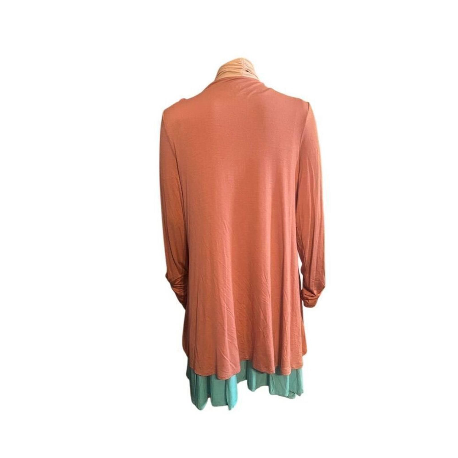 Other LOGO by Lori Goldstein Pink Lace Kimono Coatigan Size S Size S / US 4 / IT 40 - 5 Thumbnail